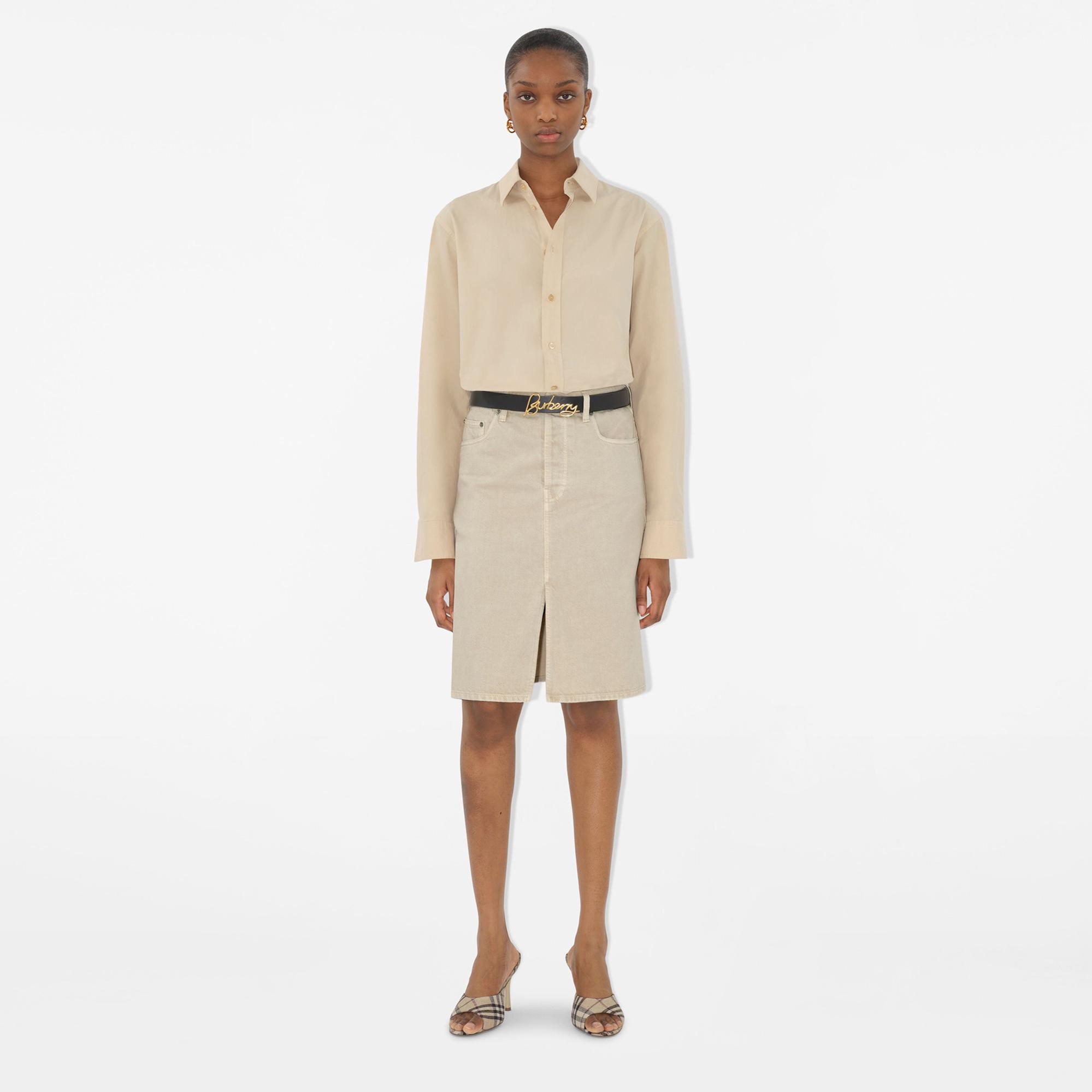 Burberry Signature Rev 30Mm Reversible Leather Kadın Siyah Kemer