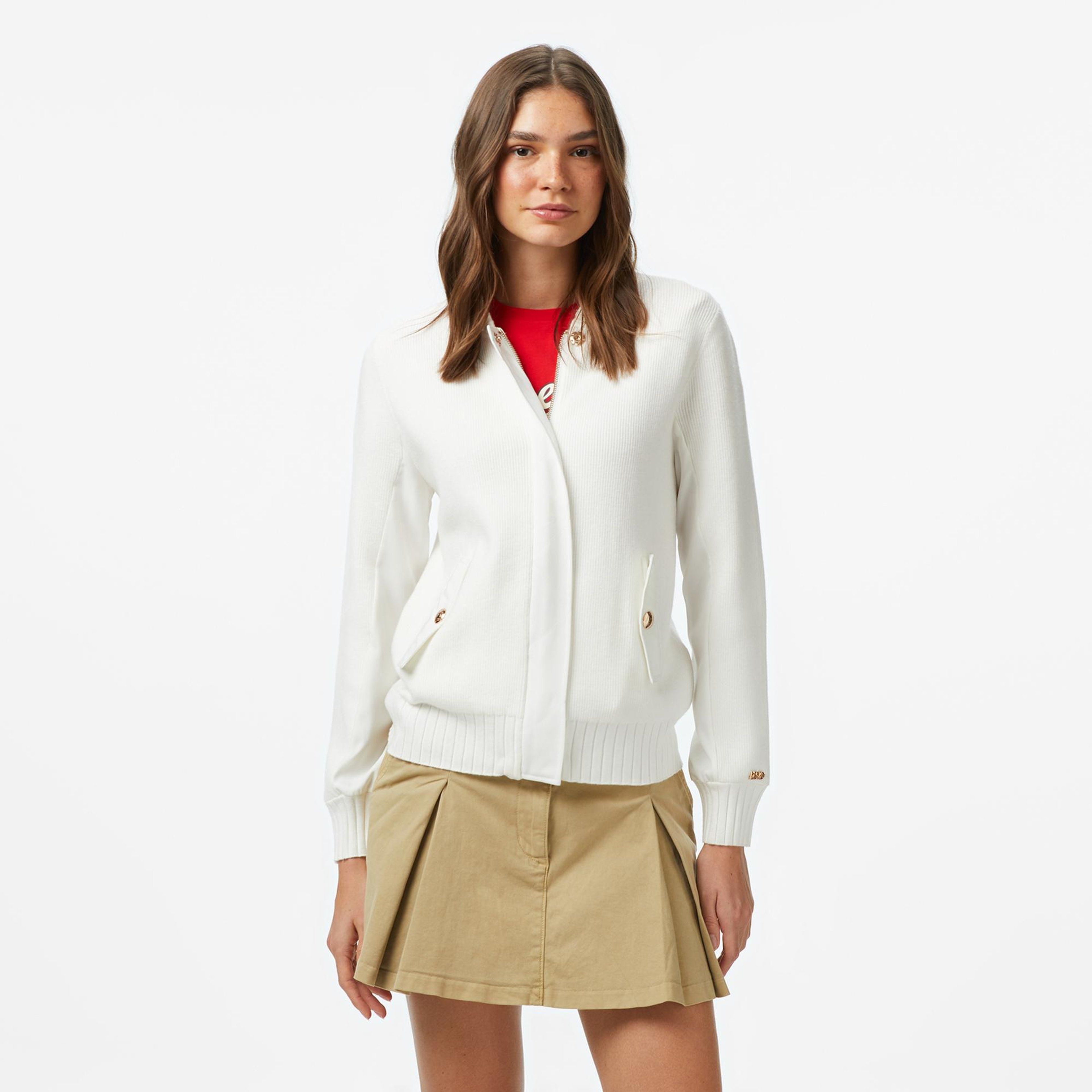 Liu Jo Kadın Beyaz Triko