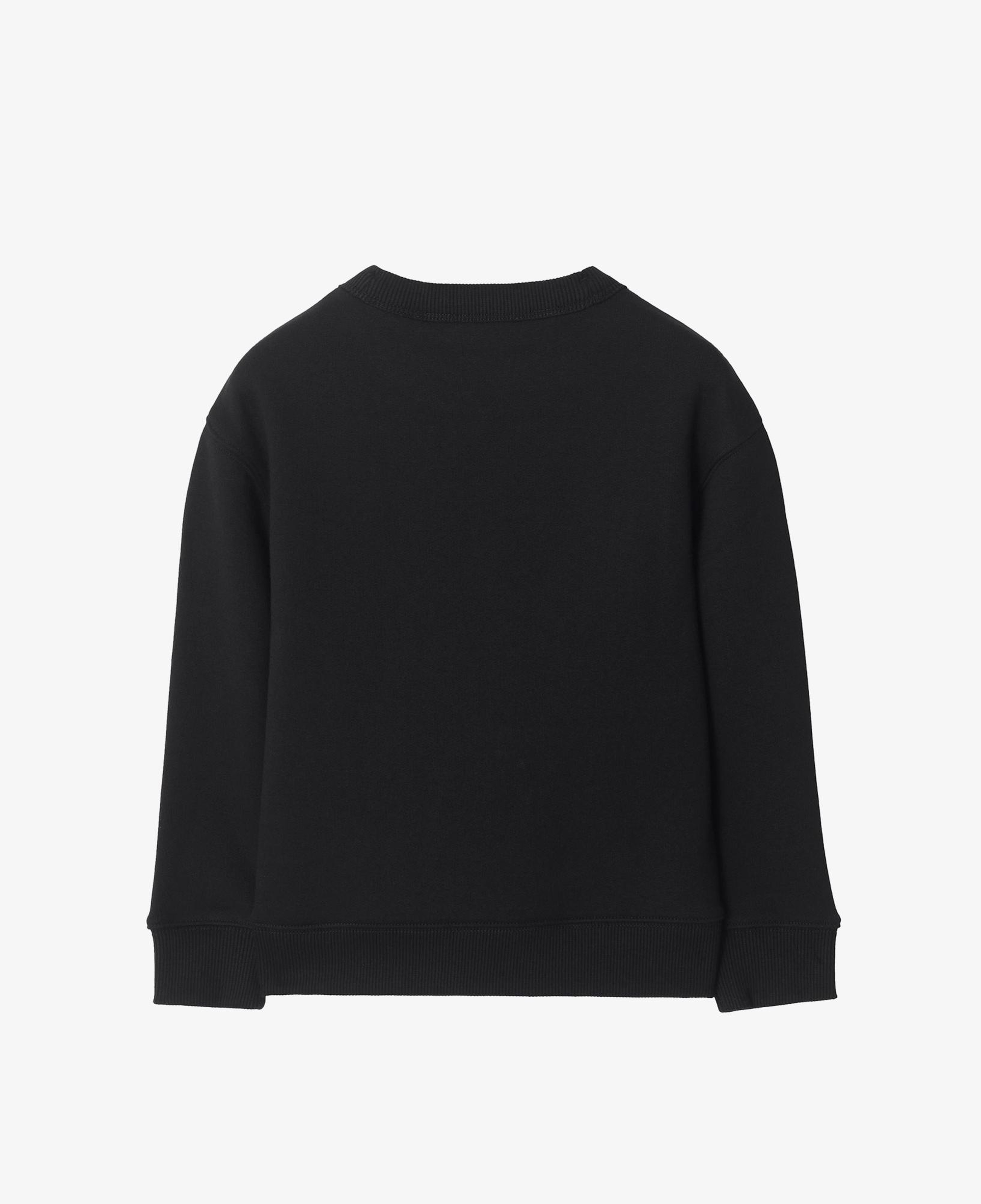 Burberry Mathew Knıght Çocuk Siyah Sweatshirt