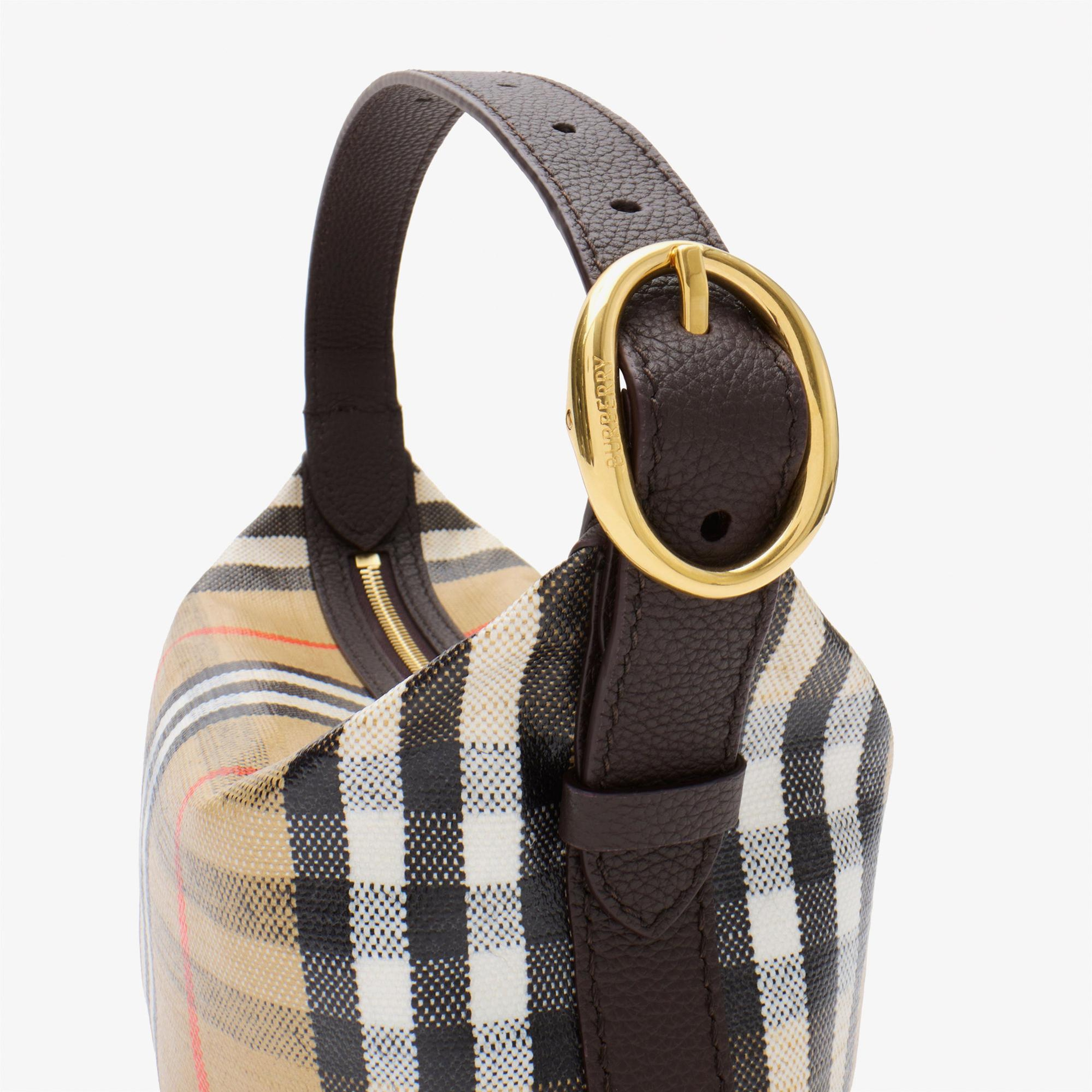 Burberry Hıghlands Duffle Kadın Bej Omuz Çantası