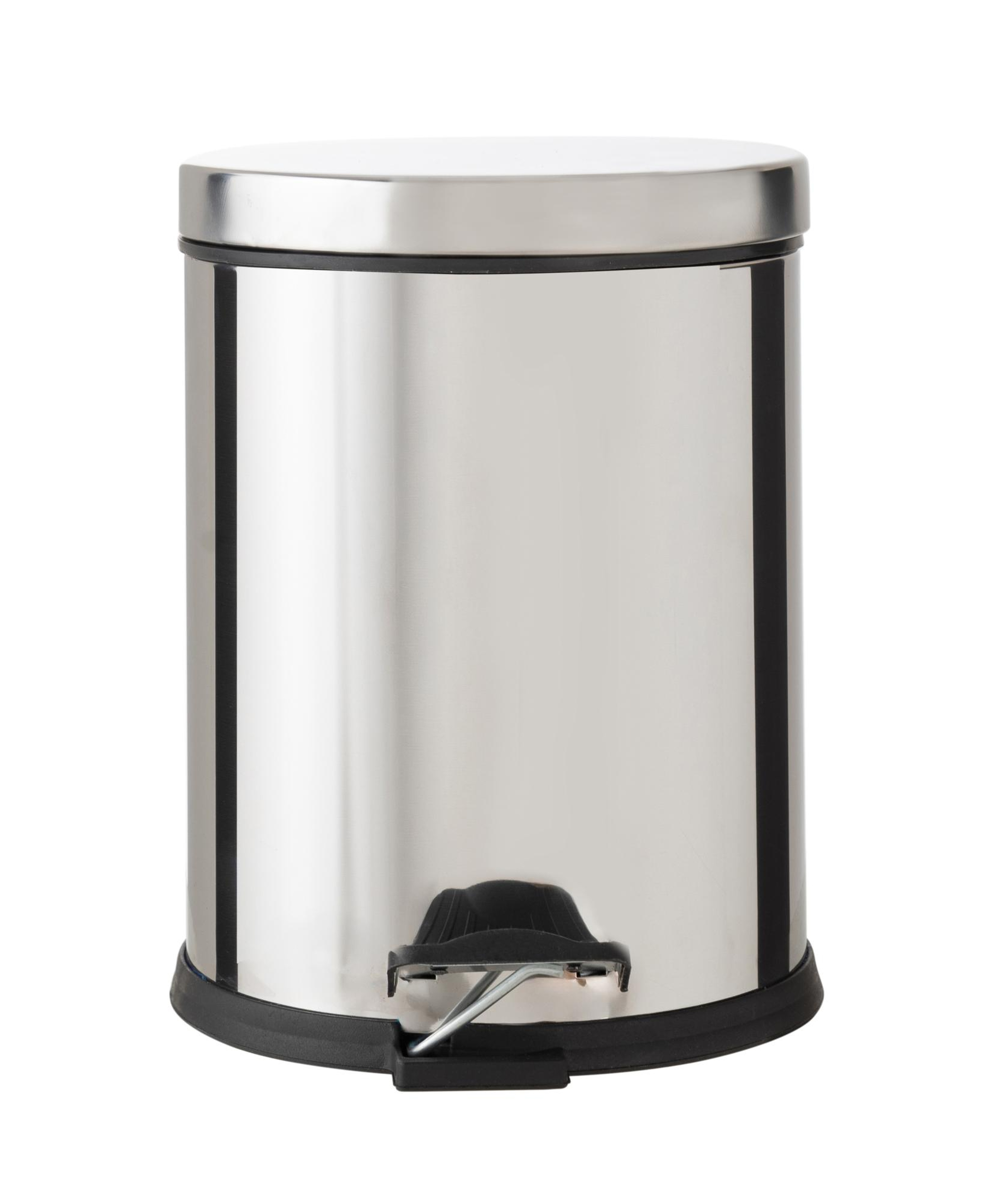 5LT PEDALLI ÇÖP KOVASI INOX