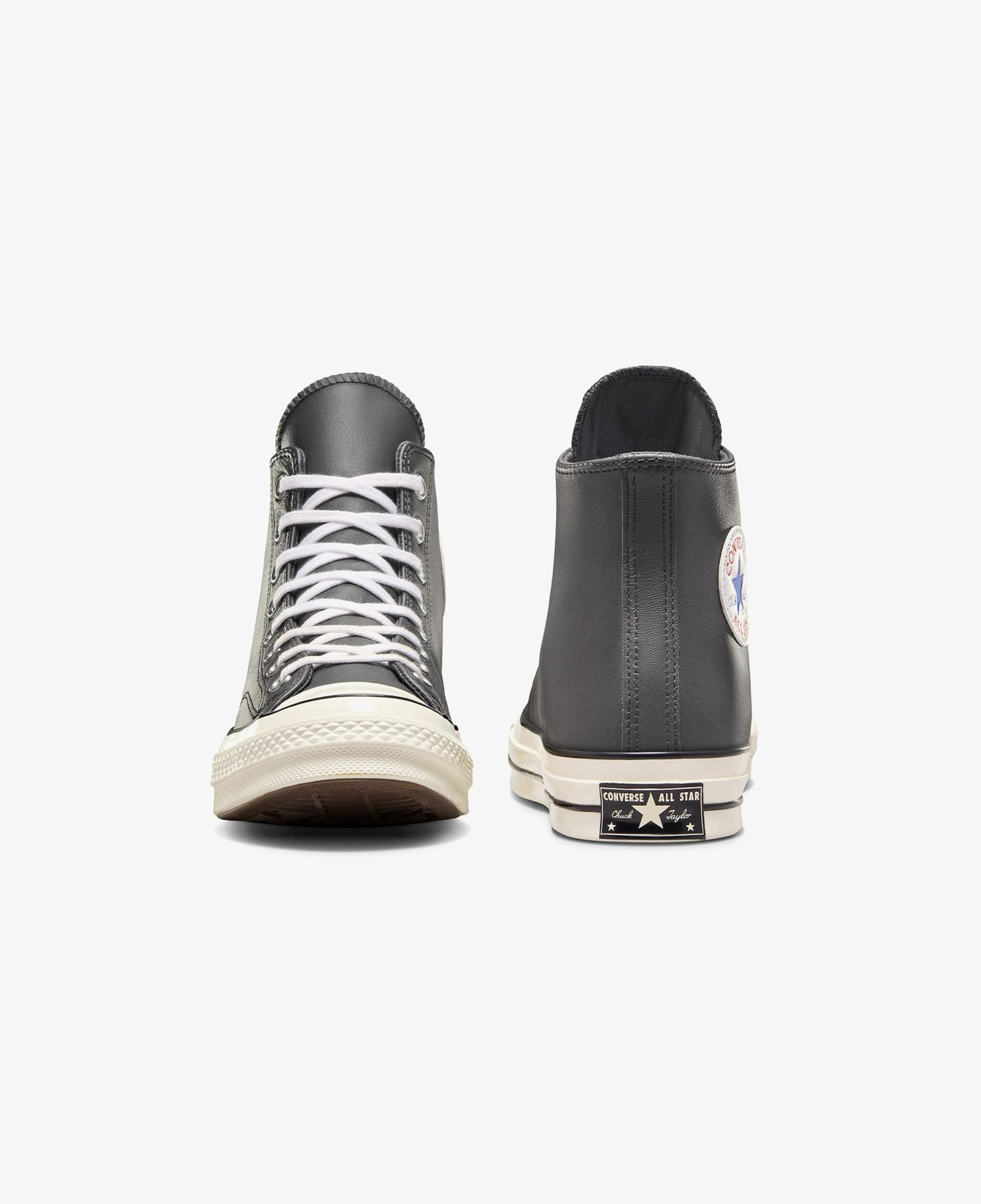 Converse Chuck 70 Unisex Gri Deri Sneaker