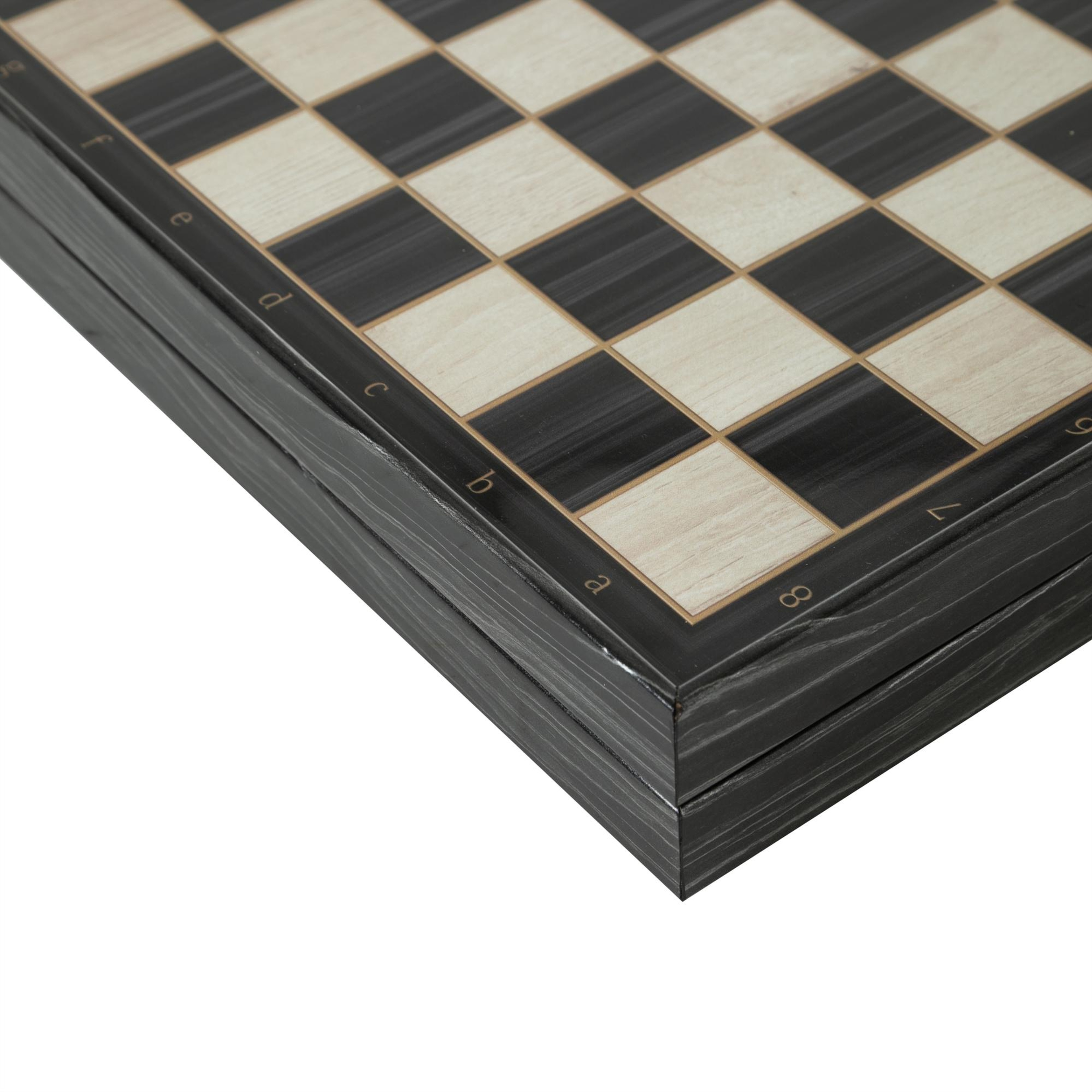 BLACK MARBLE HAZNELİ SATRANÇ