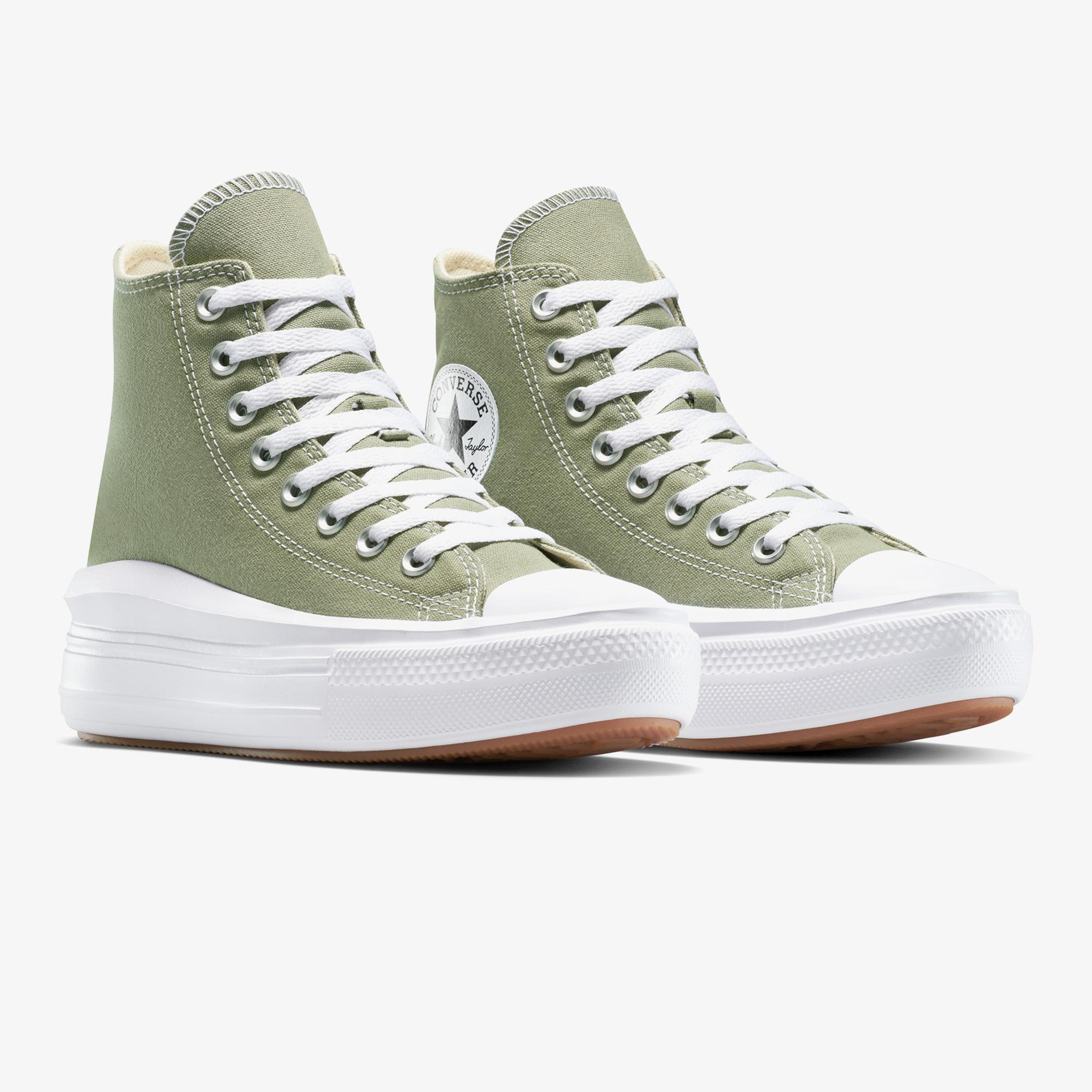 Converse Chuck Taylor All Star Move Platform Kadın Yeşil Sneaker