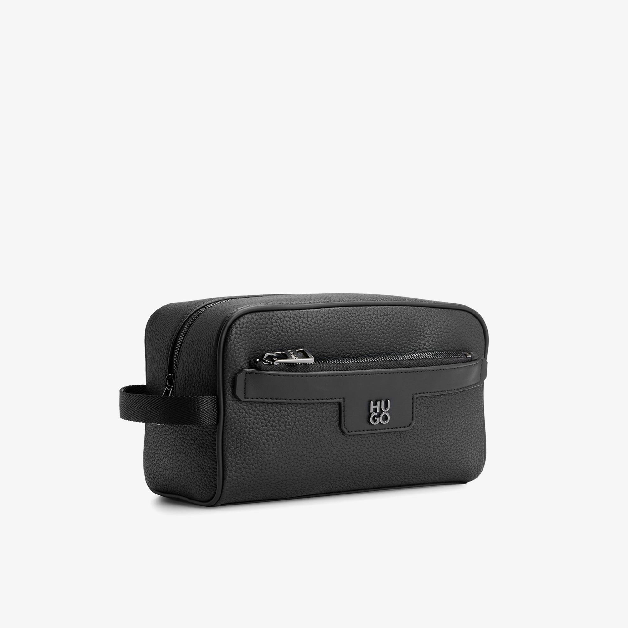 Hugo Erkek Siyah Tıraş Çantası