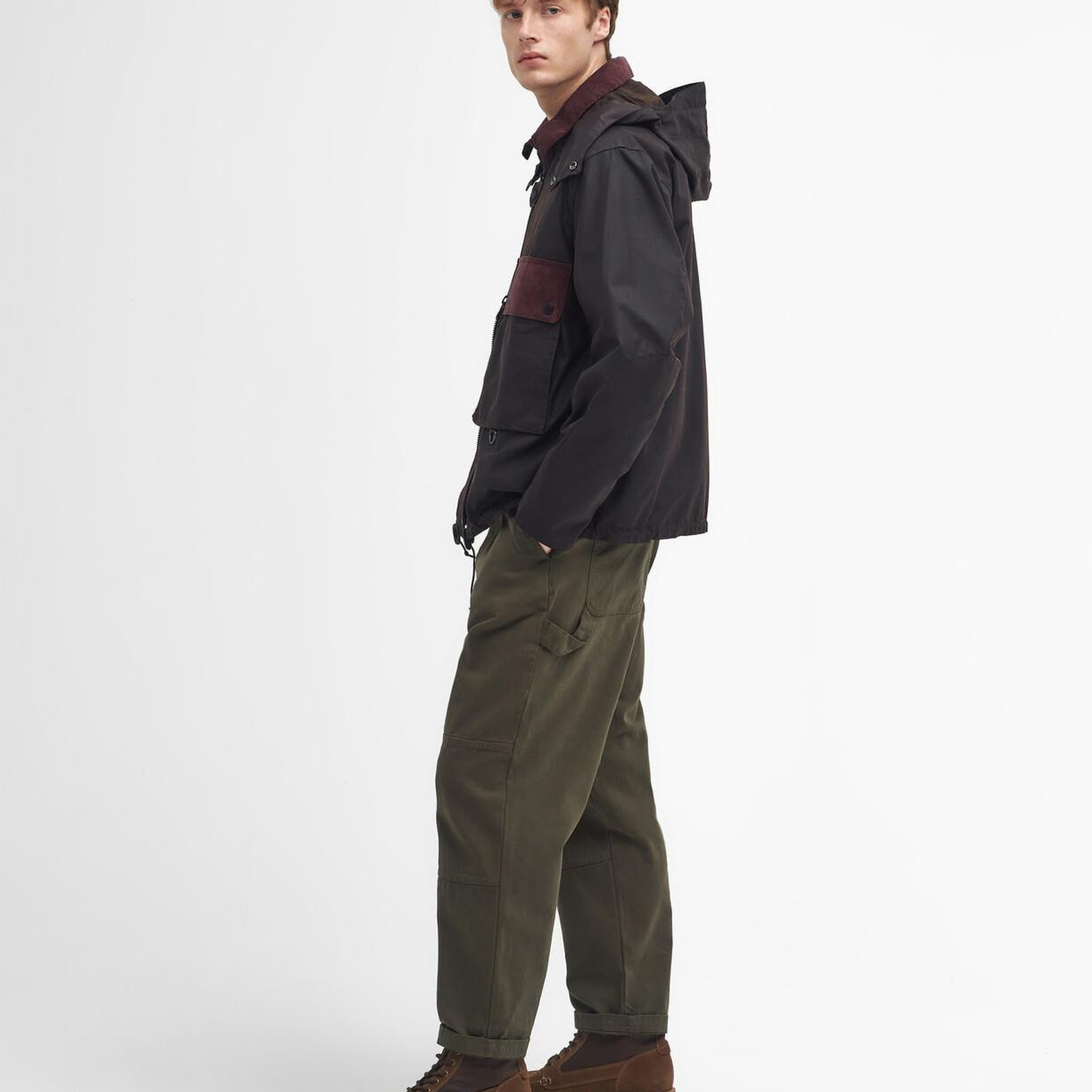 Barbour Re-Engineered Spey Yağlı Ceket