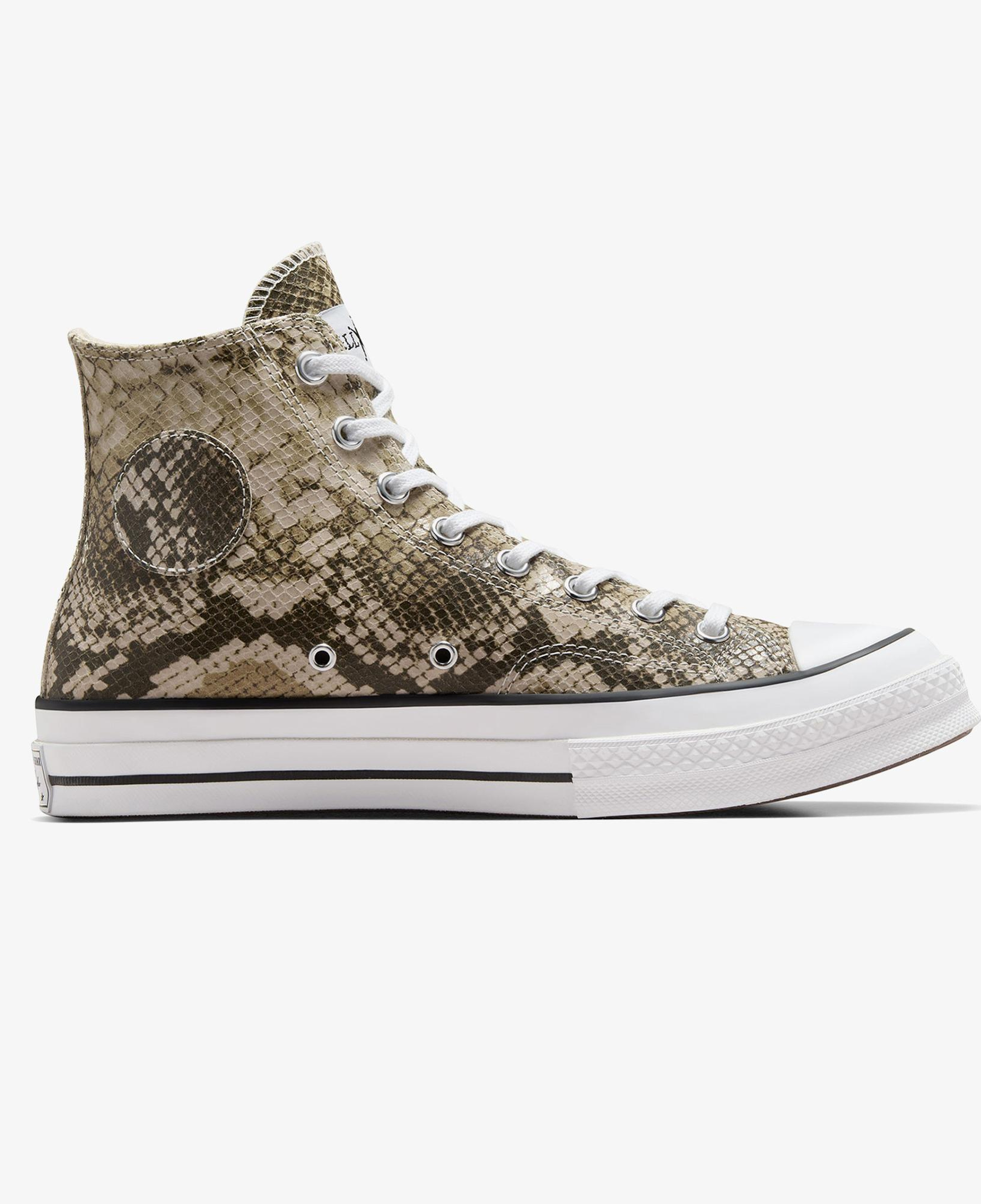Converse x Stüssy Chuck 70 Unisex Bej Deri Sneaker