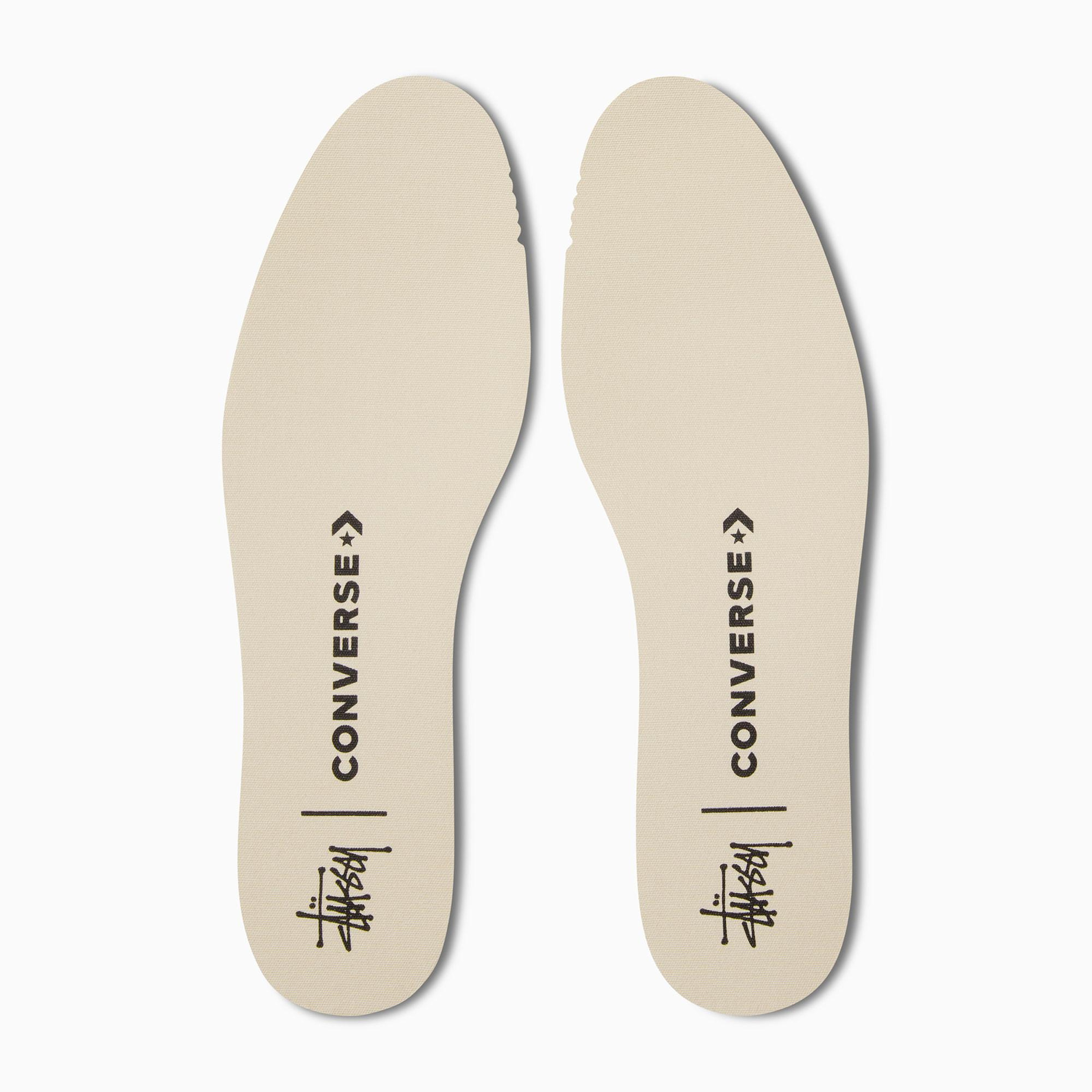 Converse x Stüssy Chuck 70 Unisex Bej Deri Sneaker