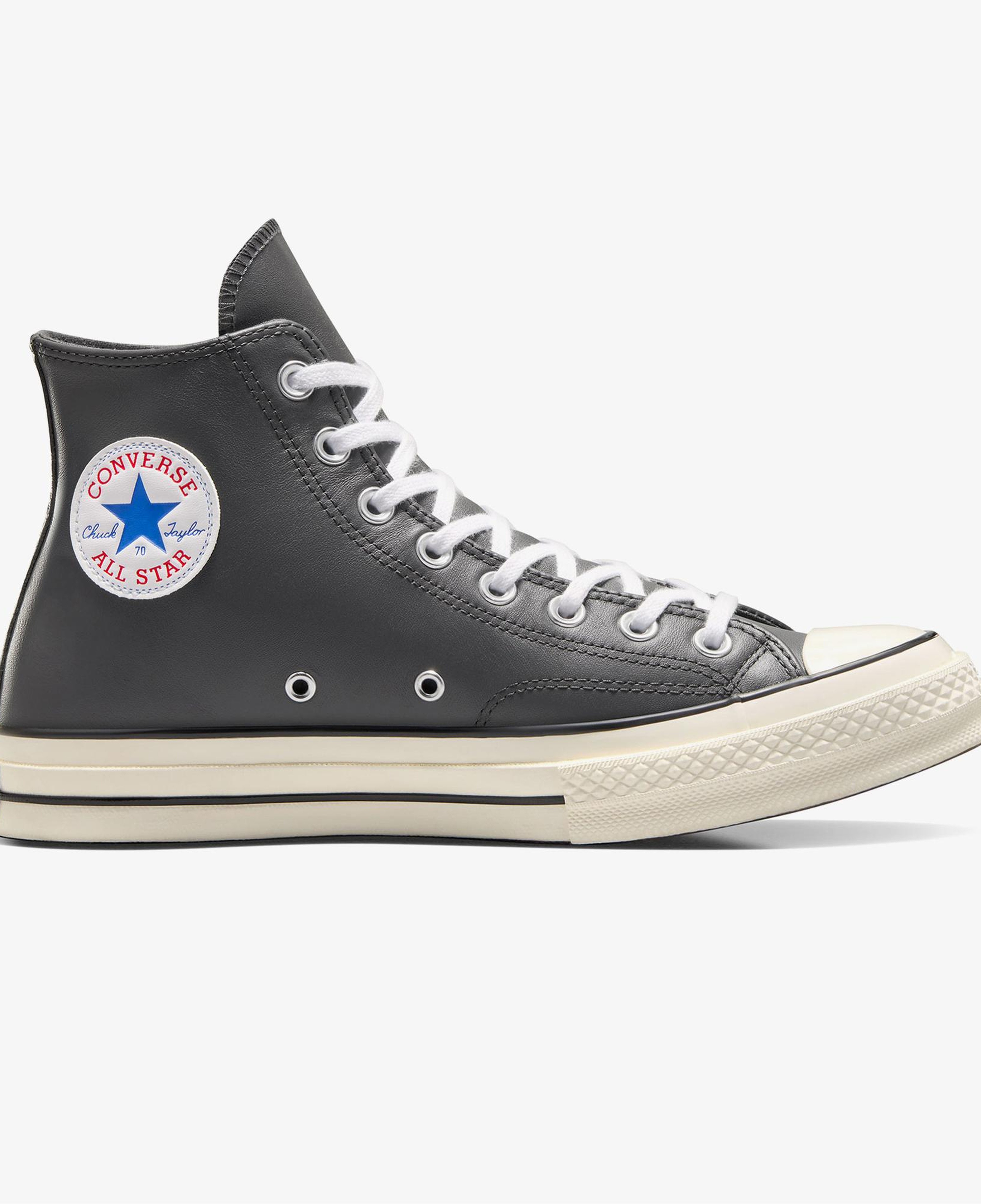 Converse Chuck 70 Unisex Gri Deri Sneaker