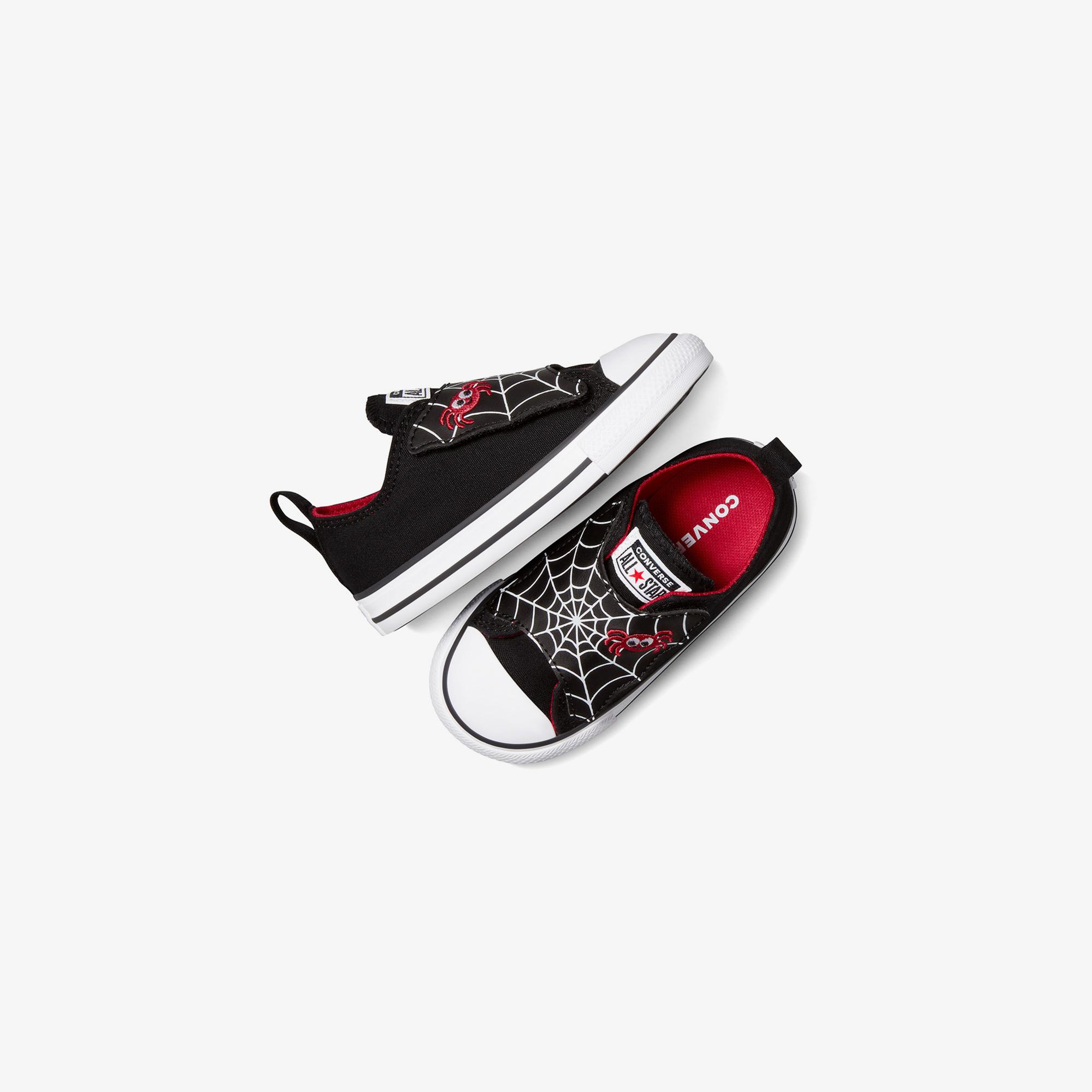 Converse Chuck Taylor All Star One-Strap Spiderweb Bebek Siyah Sneaker