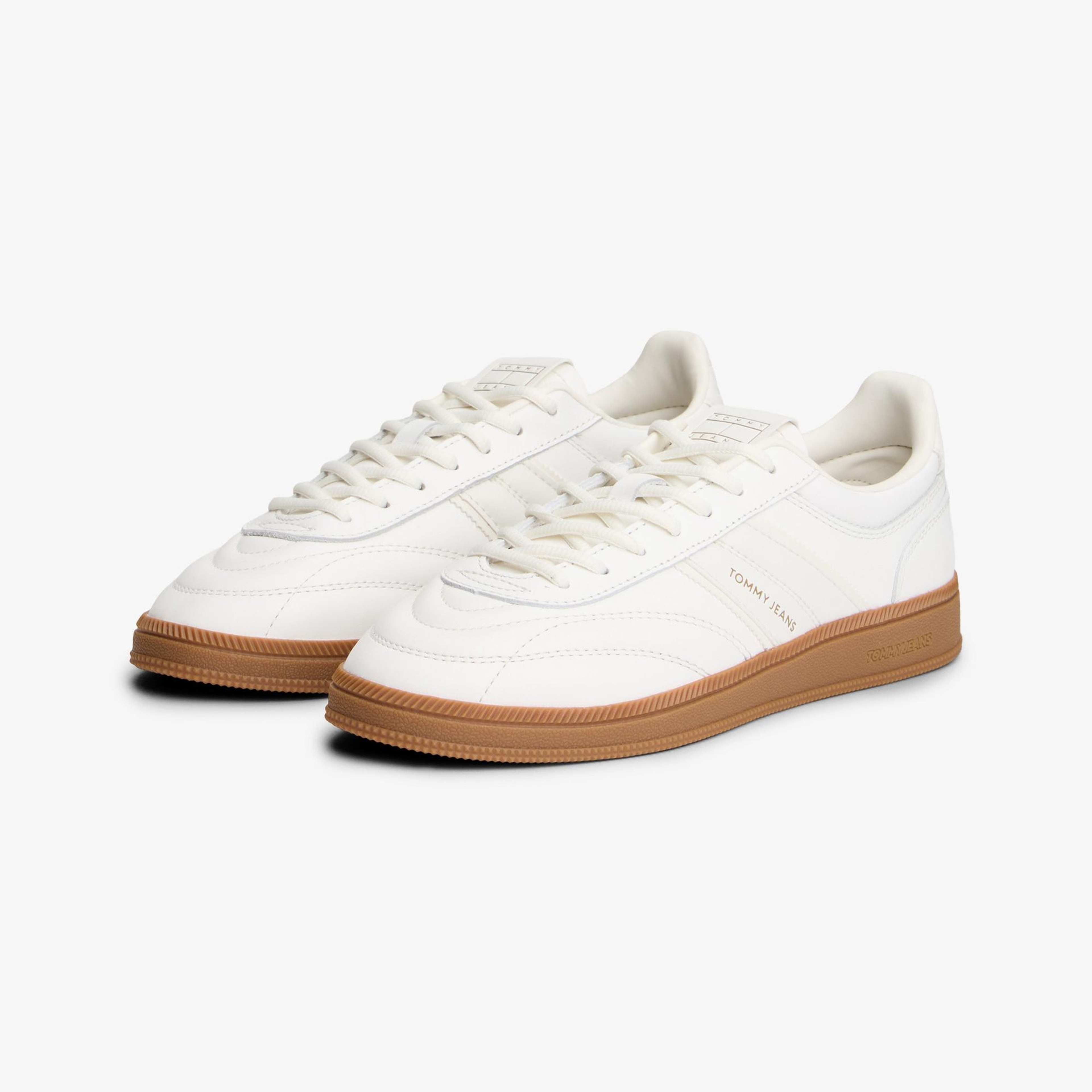 Tommy Hilfiger The Greenwich Edge Kadın Beyaz Sneaker