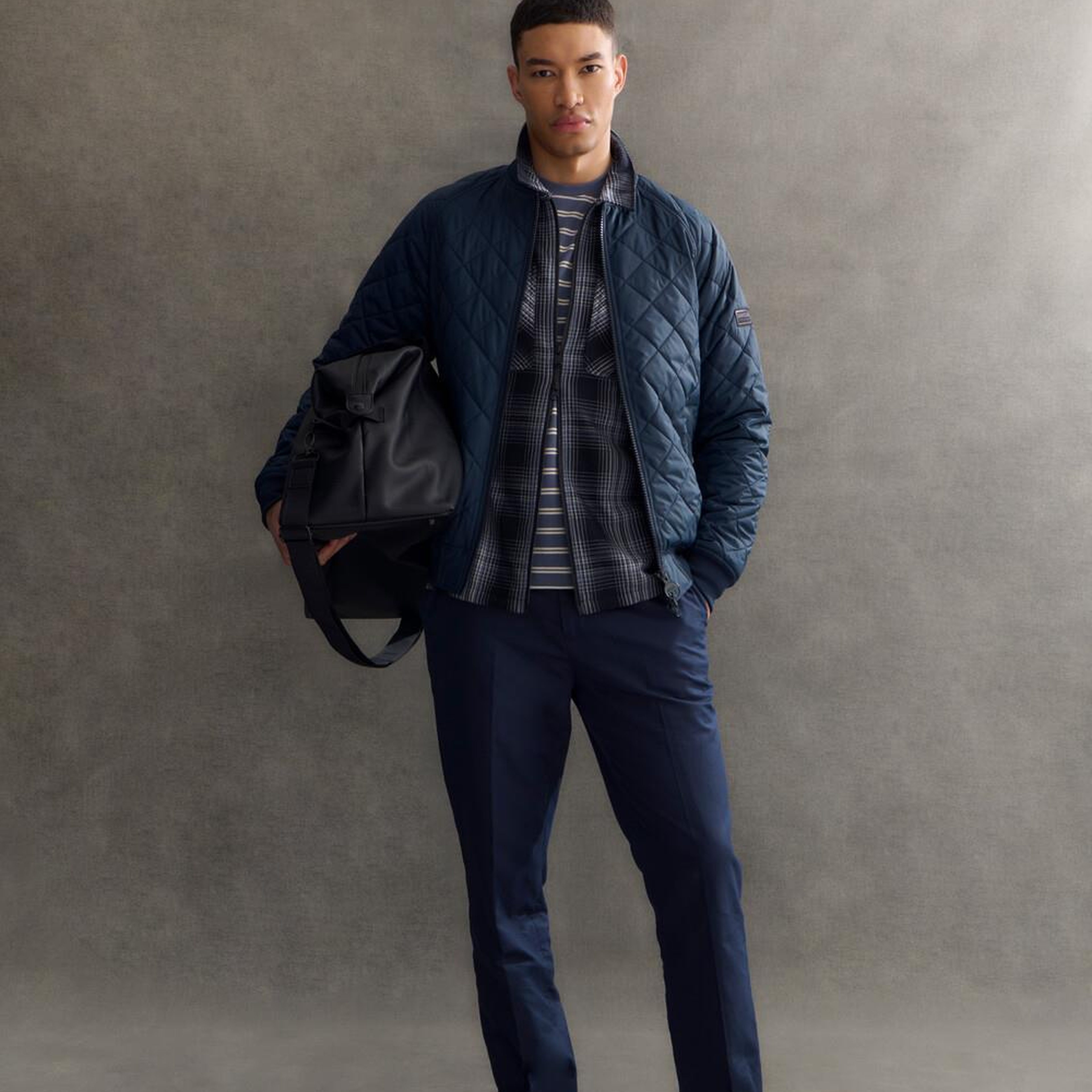 B.Intl Arne Checked Dış Gömlek