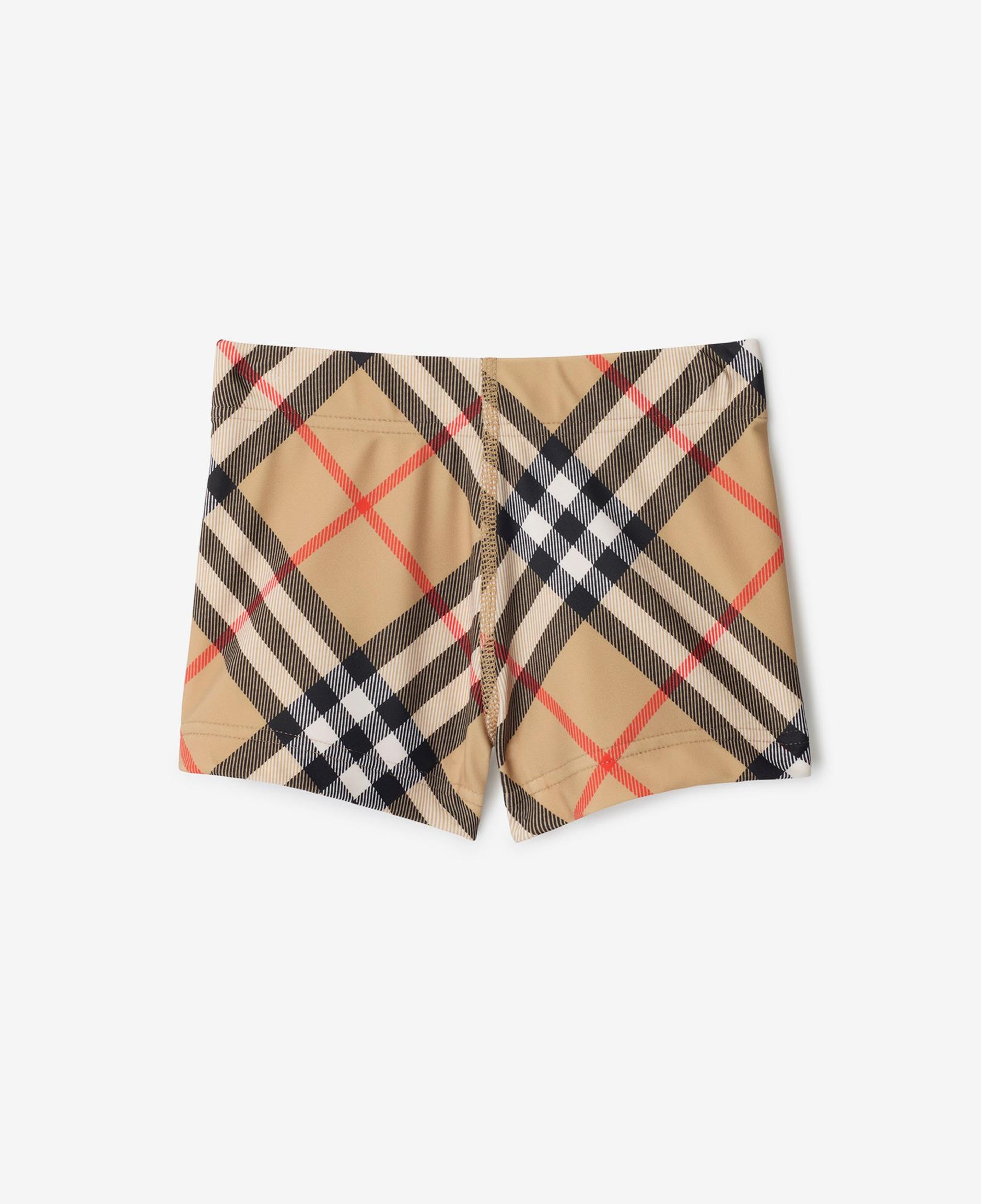 Burberry Alvis Çocuk Bej Deniz Şortu