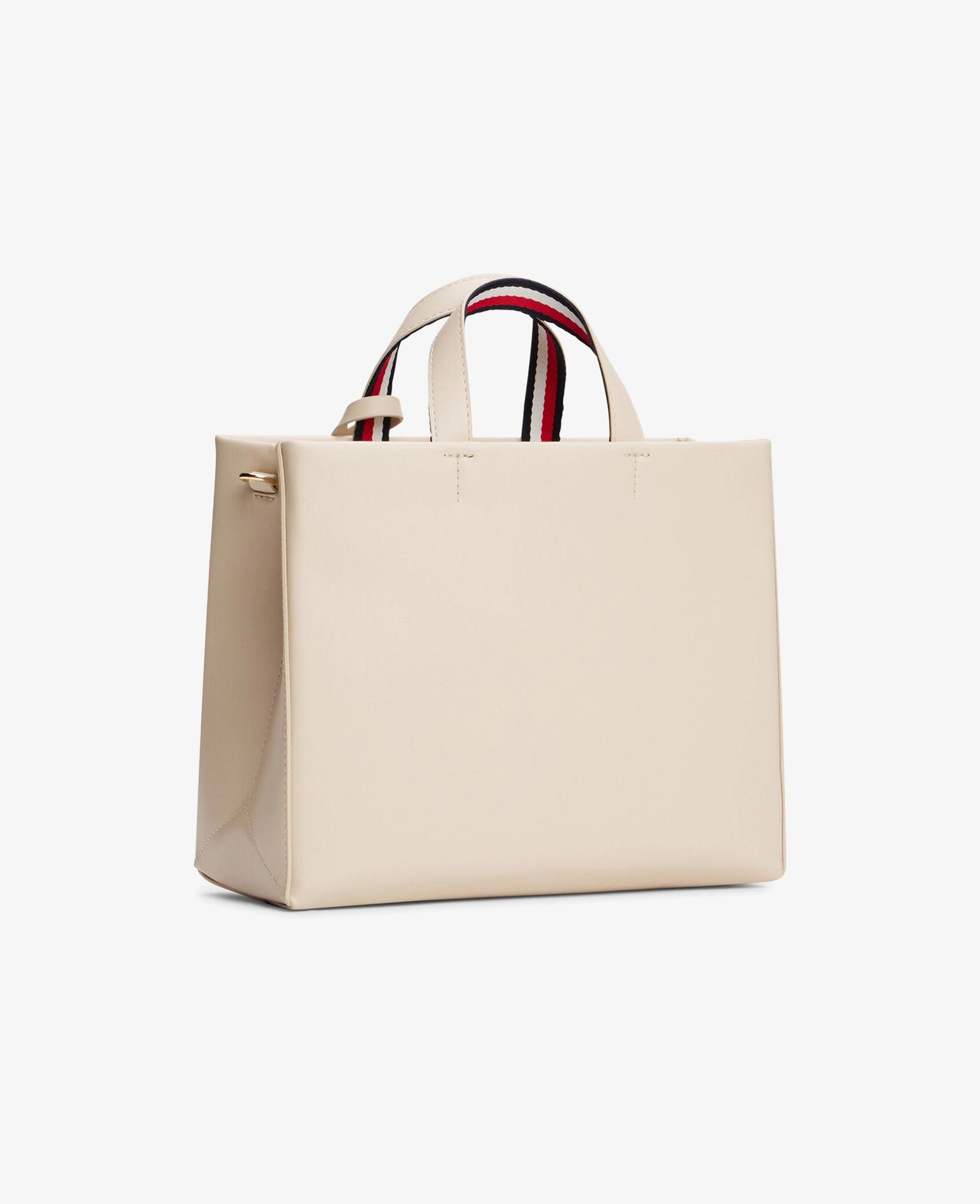 Tommy Hilfiger Established Med Shopper Kadın Bej Tote Çantası