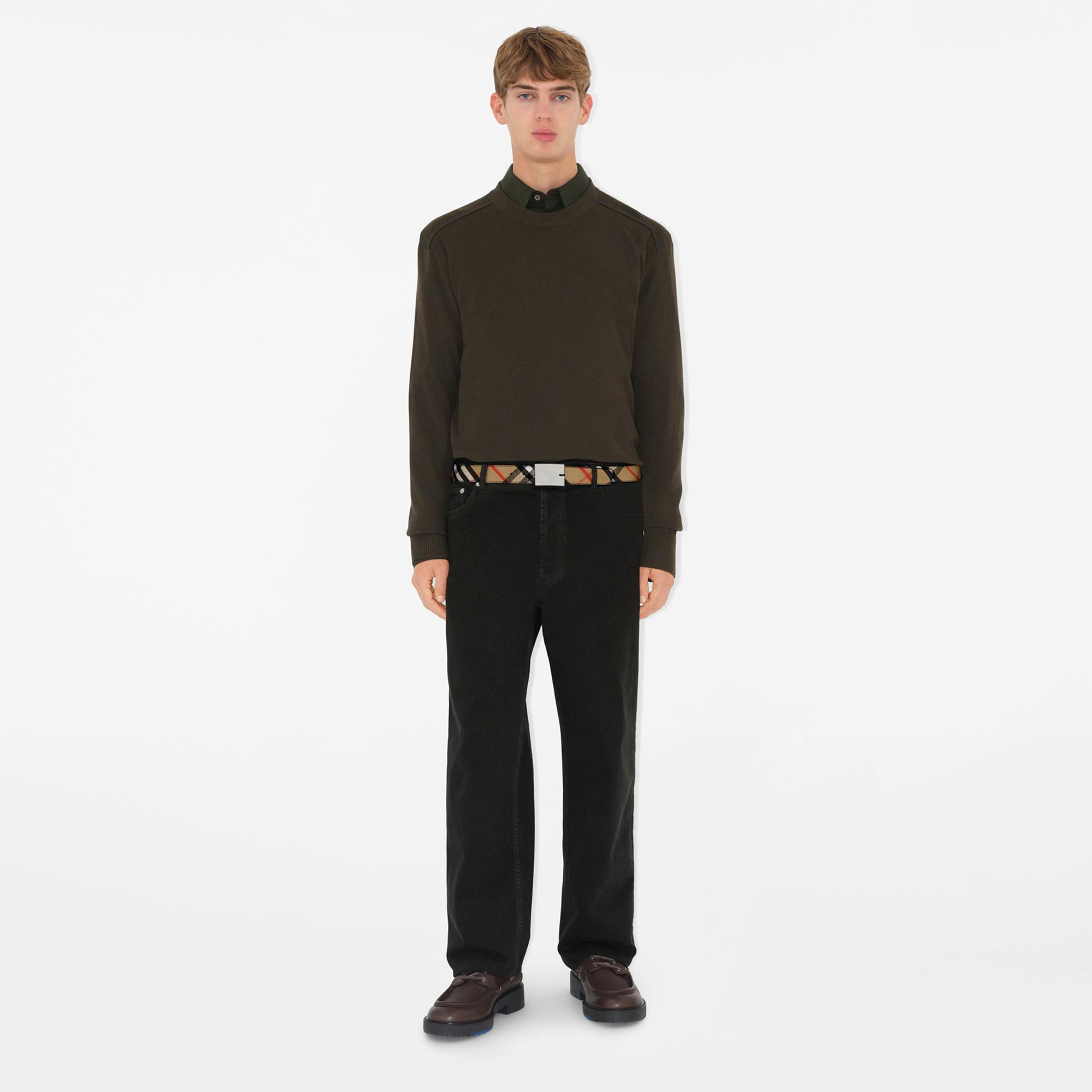 Burberry 35 Rvin Reversible Cut Erkek Bej Kemer