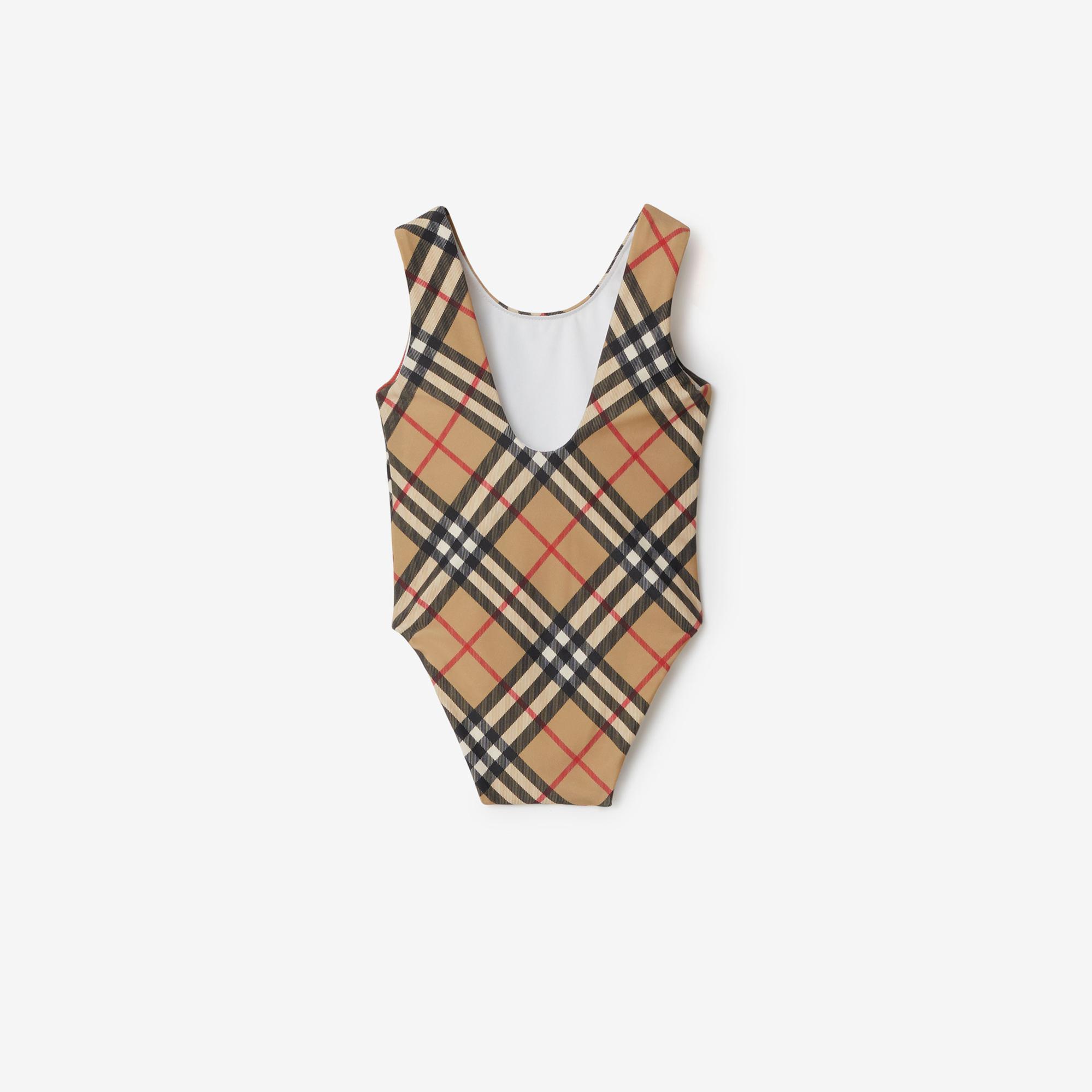 Burberry Check Çocuk Bej Mayo