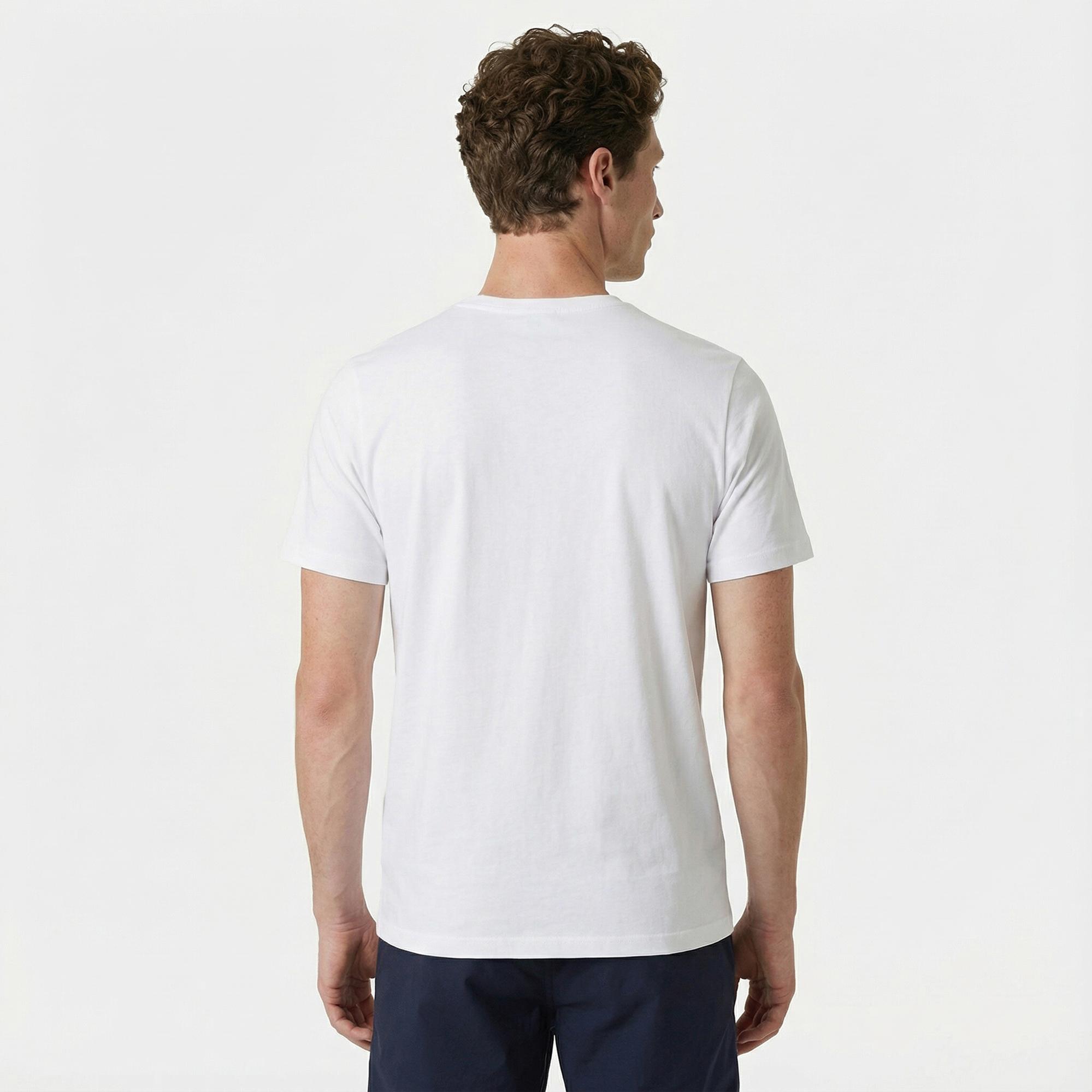 Helly Hansen Hh Logo 3.0  Erkek Beyaz T-shirt