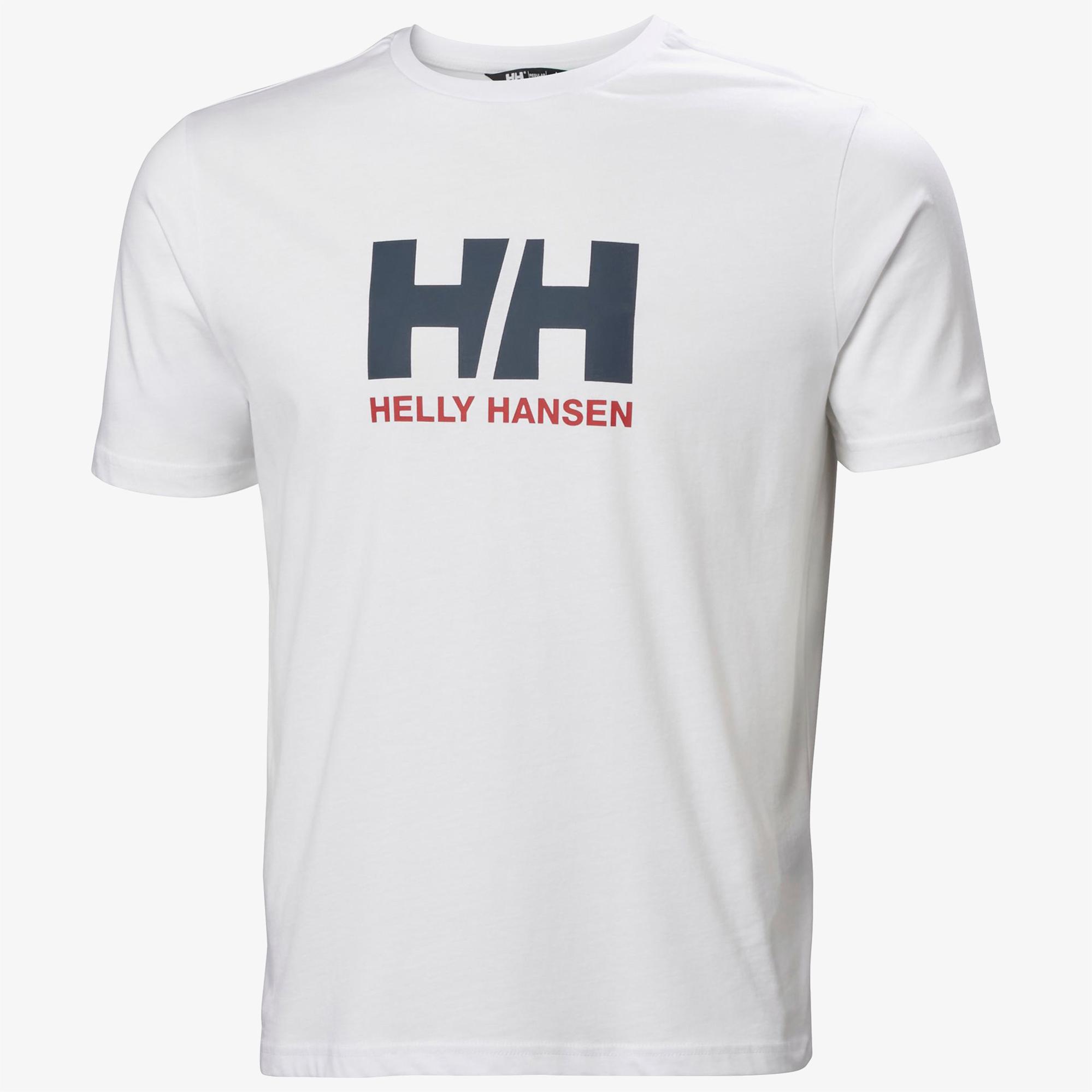 Helly Hansen Hh Logo 3.0  Erkek Beyaz T-shirt