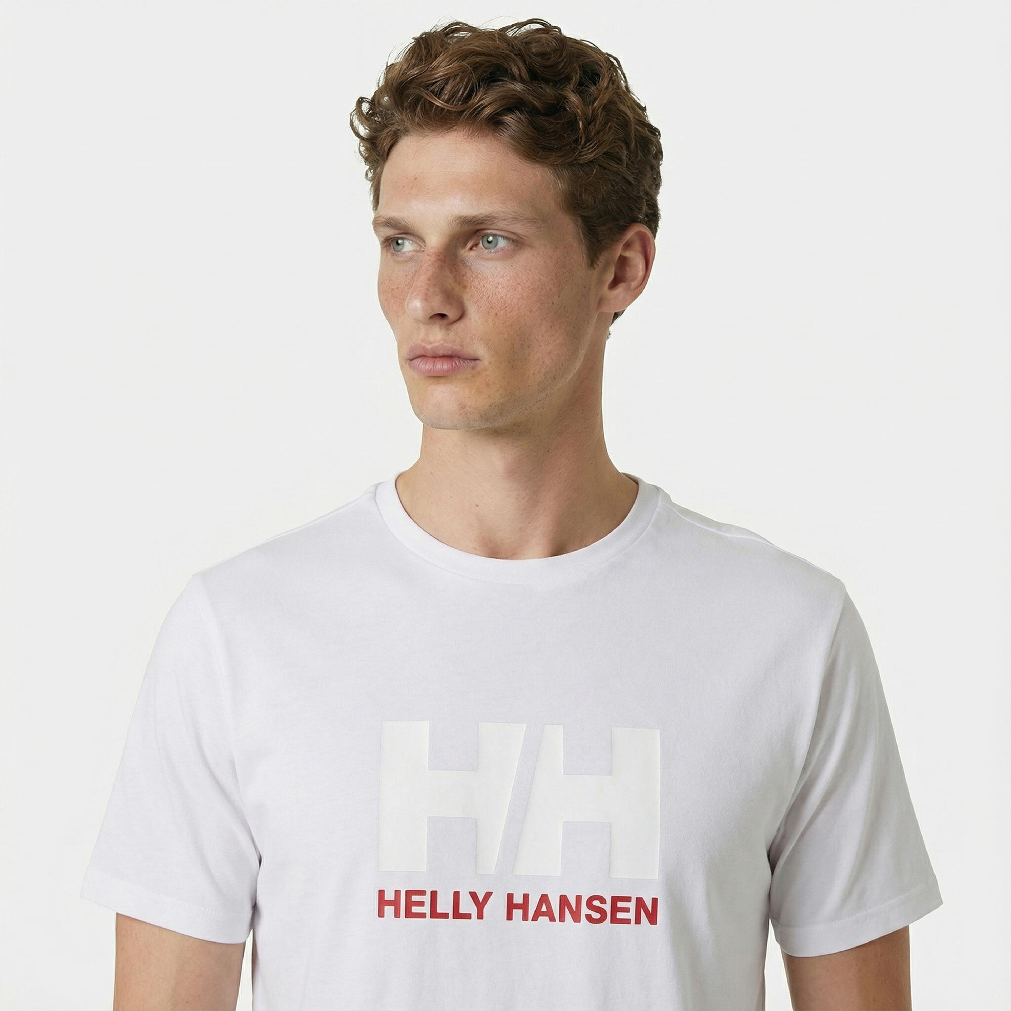 Helly Hansen Hh Logo 3.0 Erkek Beyaz T-shirt