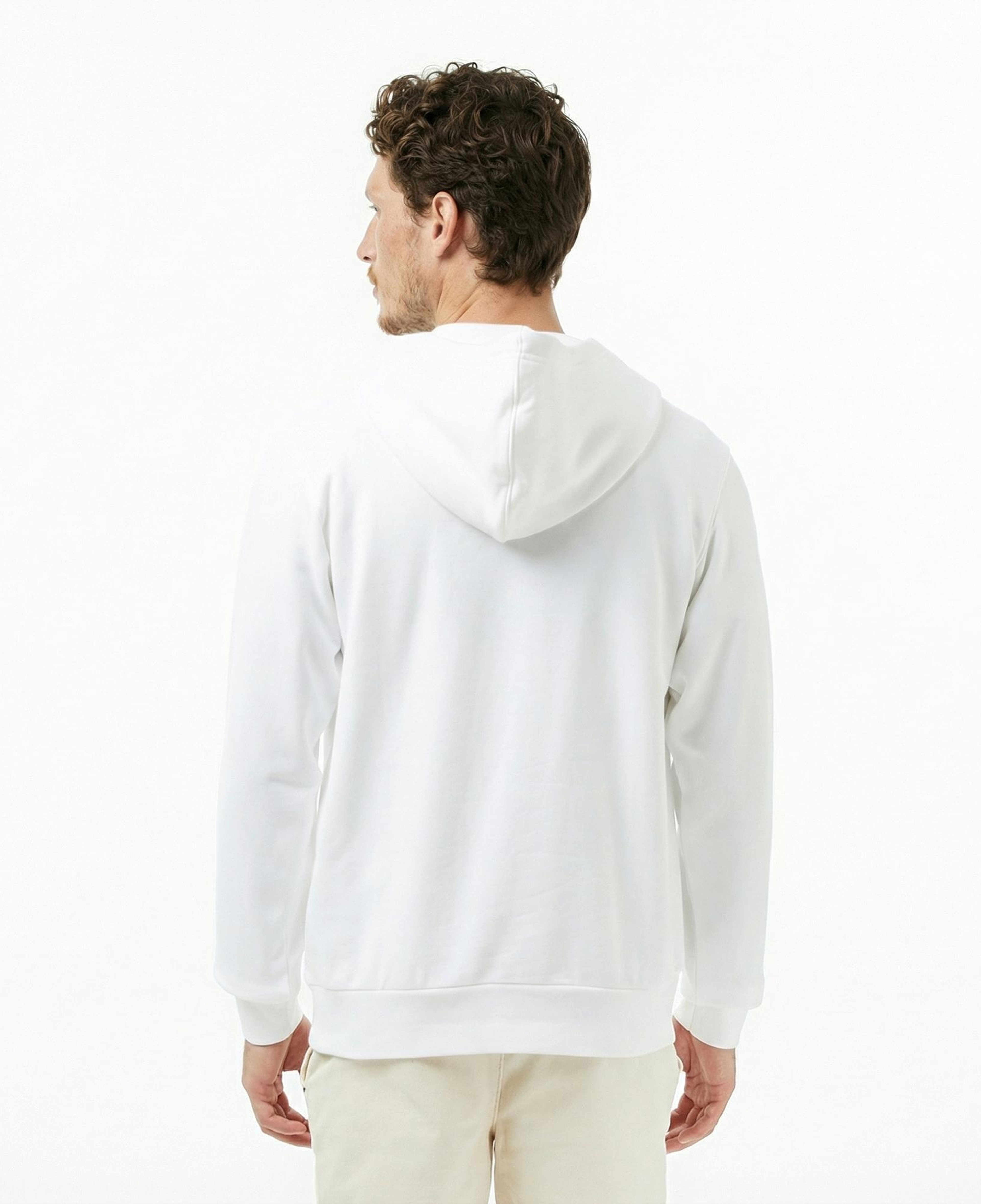 Helly Hansen Logo 3.0 Erkek Beyaz Sweatshirt