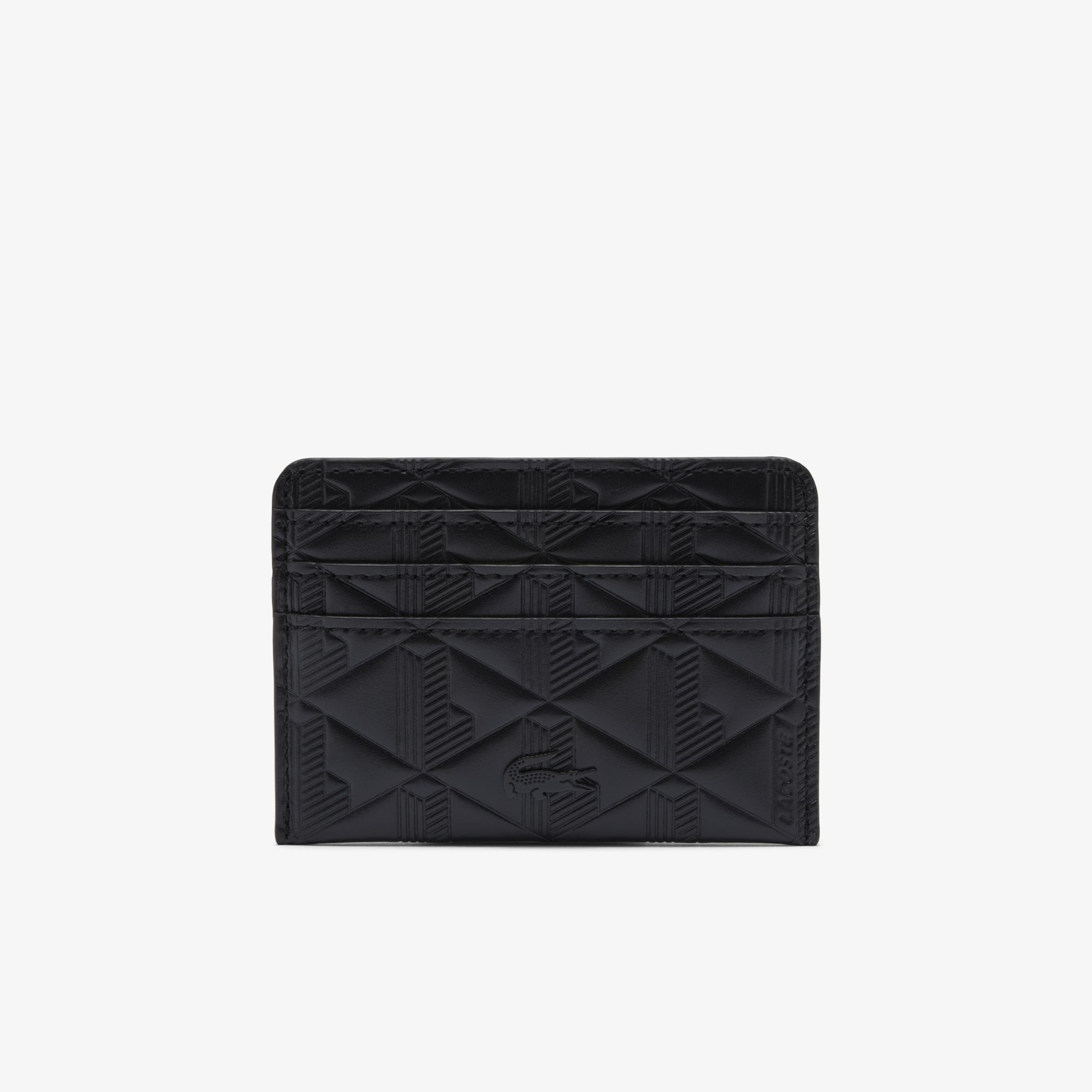 Lacoste Maheki Kadın Monogram Siyah Kartlık