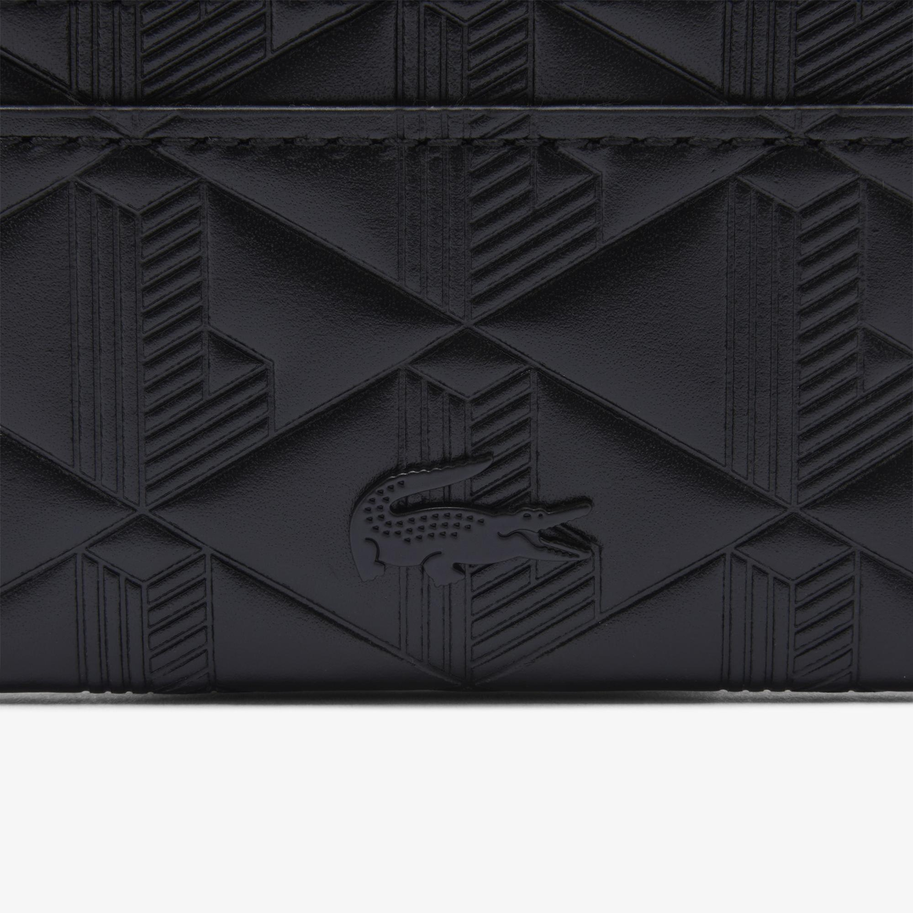 Lacoste Maheki Kadın Monogram Siyah Kartlık