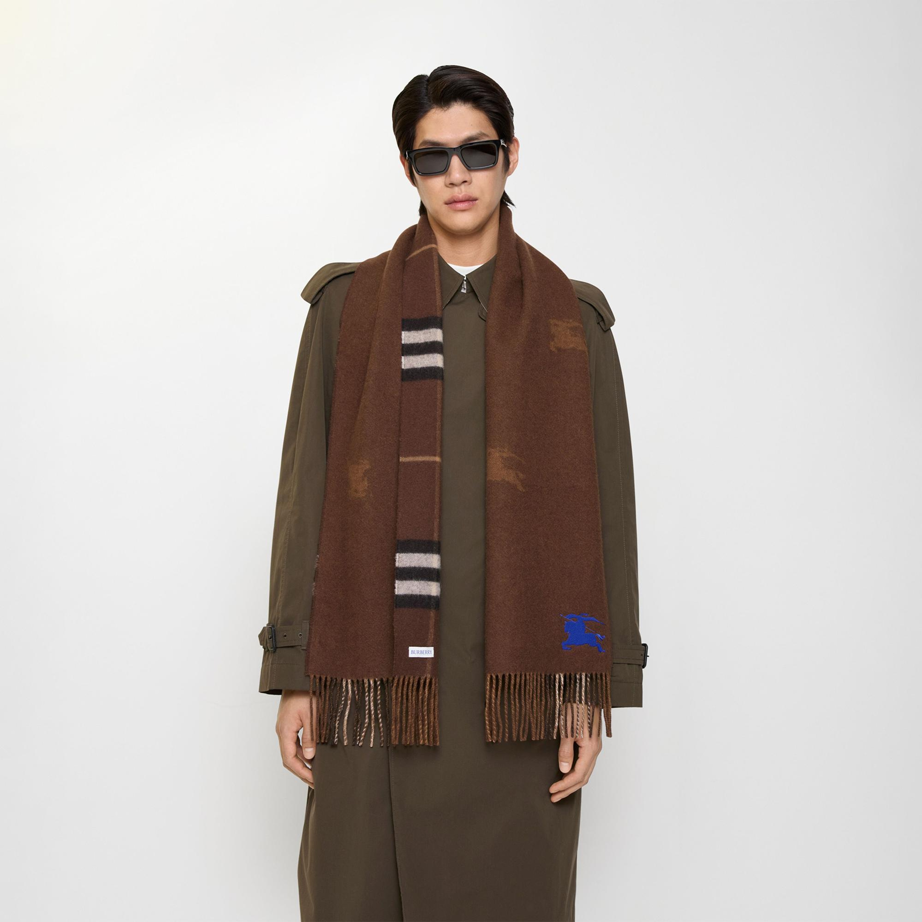 Burberry Ekd Jacq Kadın Kahverengi Atkı