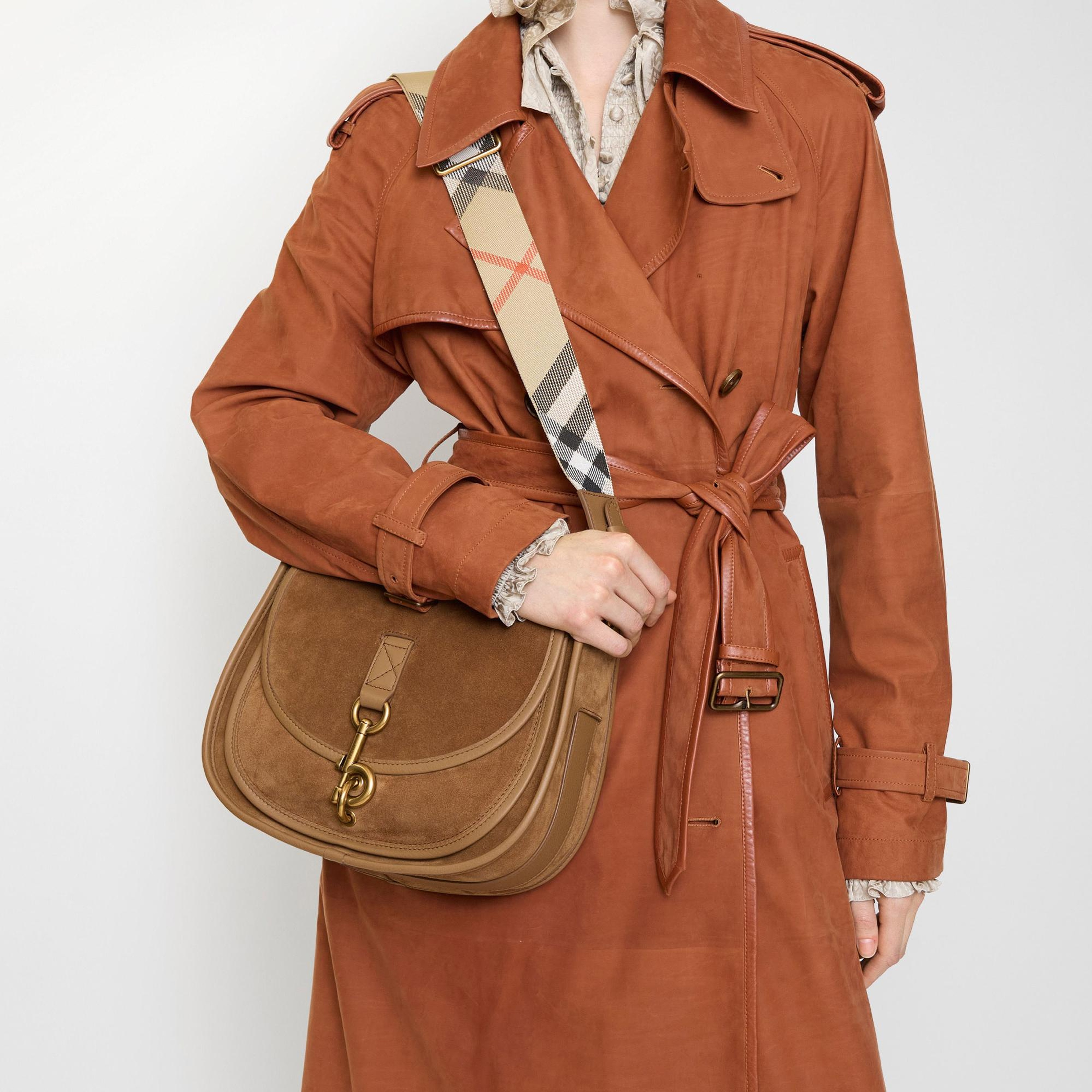 Burberry Kadın Kahverengi Çapraz Çantası