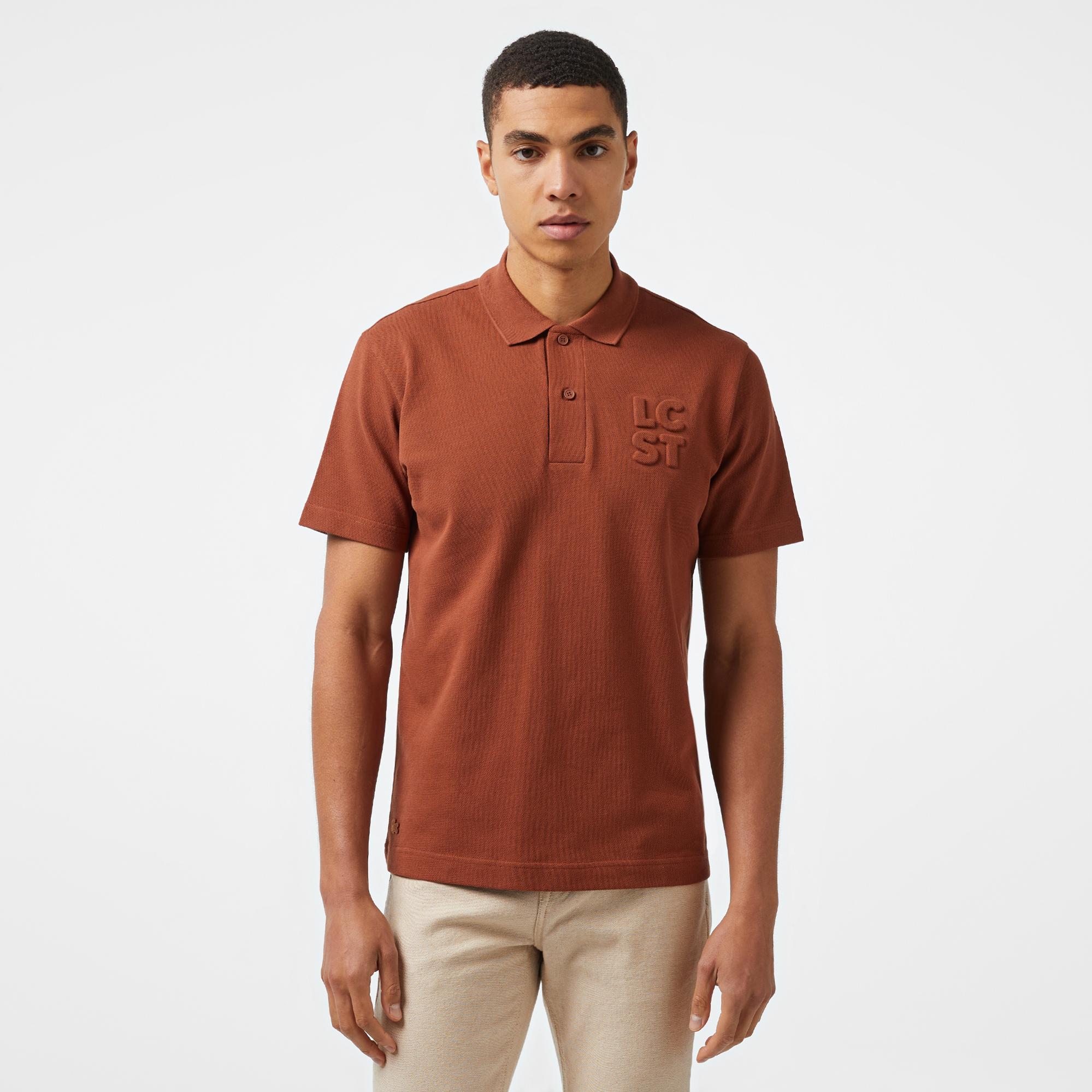 Lacoste Erkek Relaxed Fit Turuncu Polo