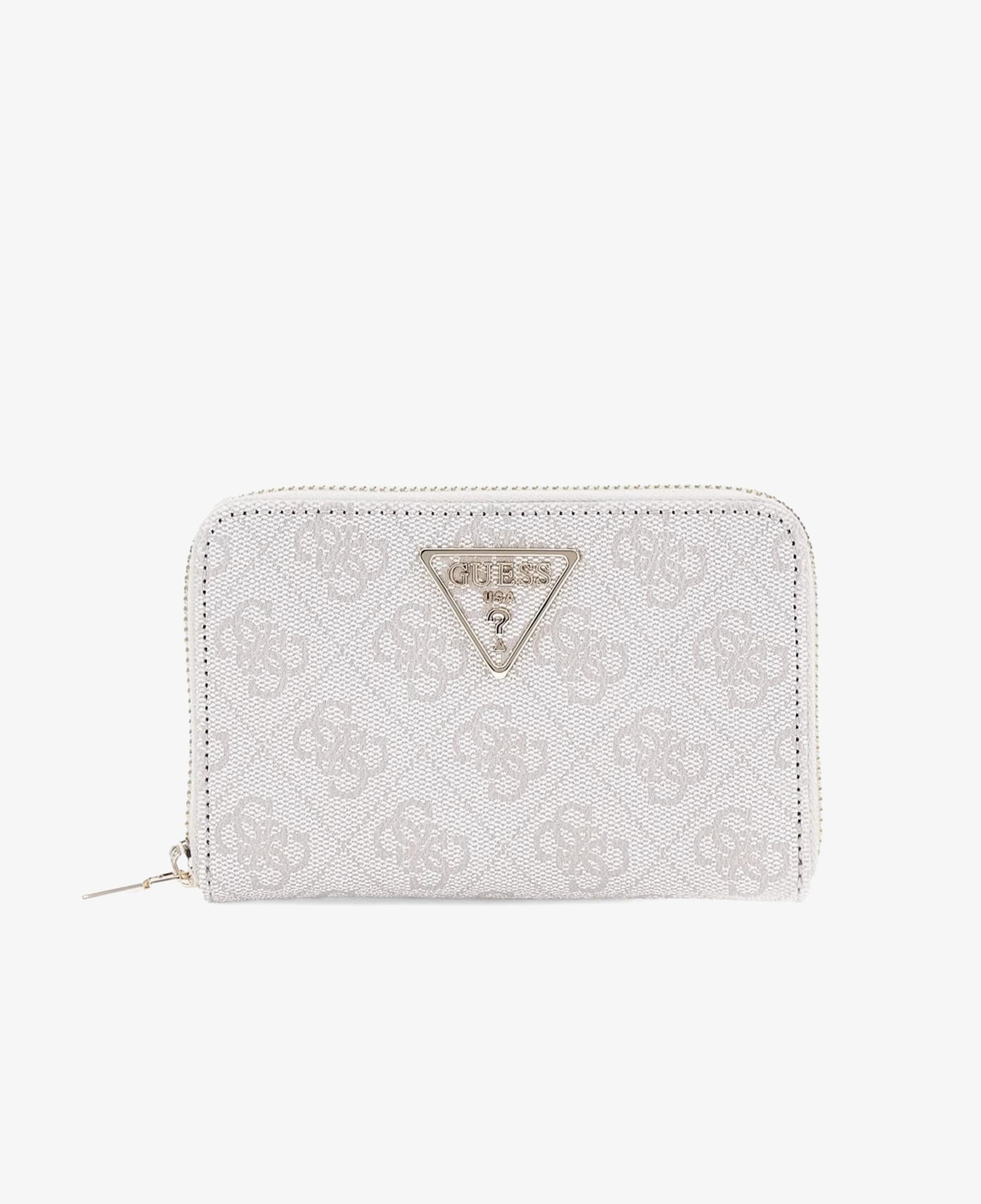 Guess Laurel Large Zip Noreen Kadın Beyaz Cüzdan