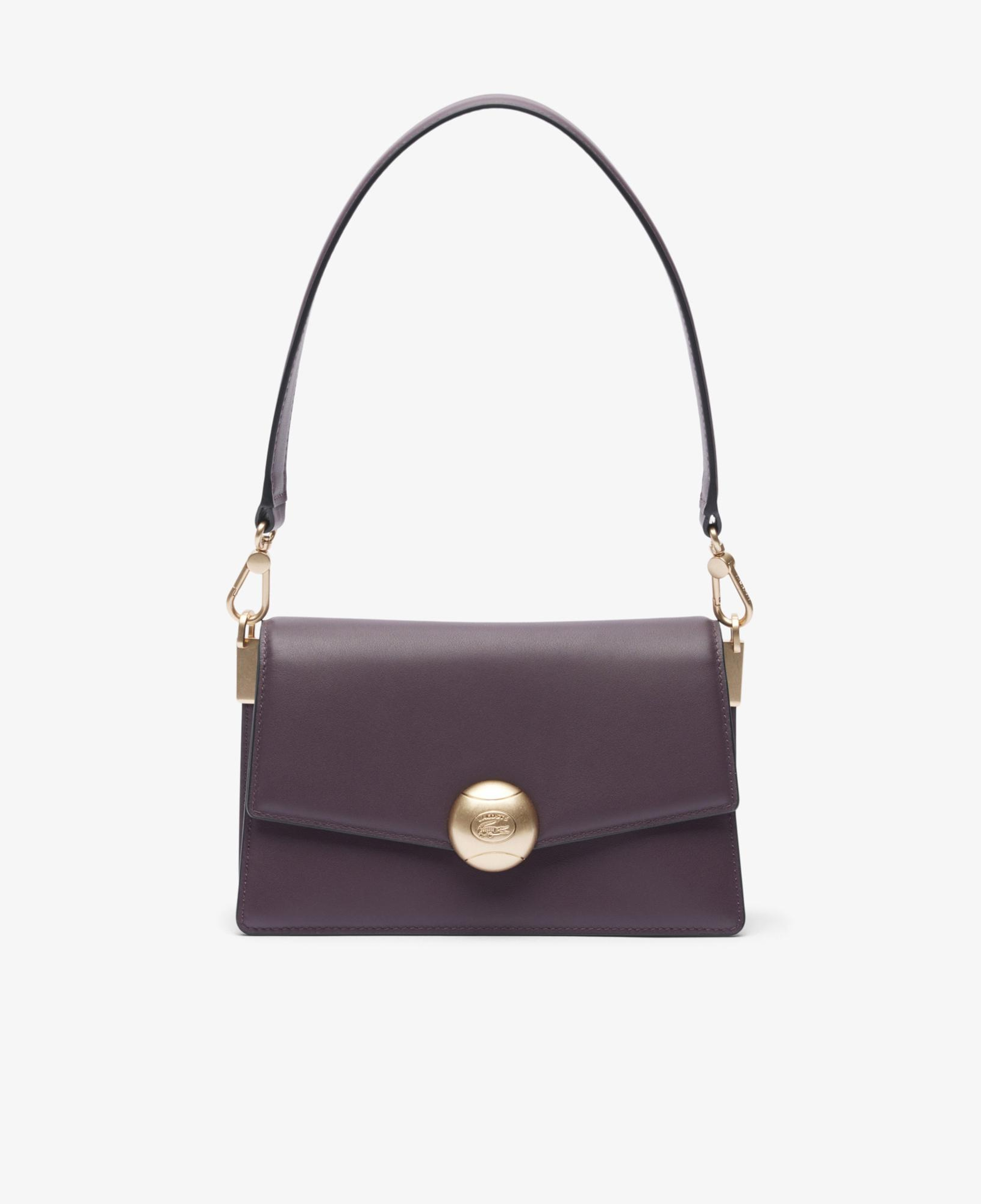 Lacoste Tennis Bliss Kadın Deri Bordo Omuz Çantası