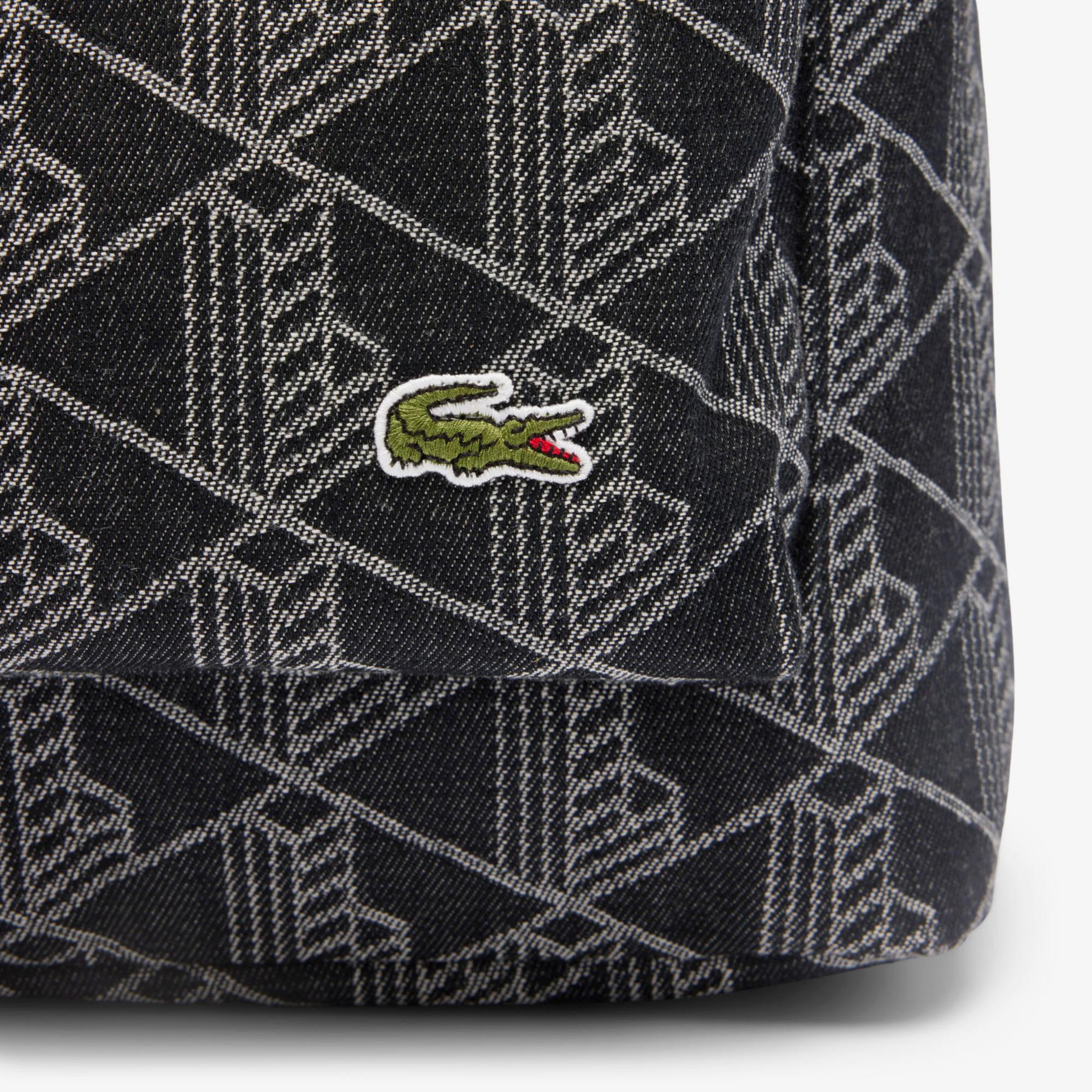 Lacoste Neocroc Unisex Monogram Siyah Sırt Çantası
