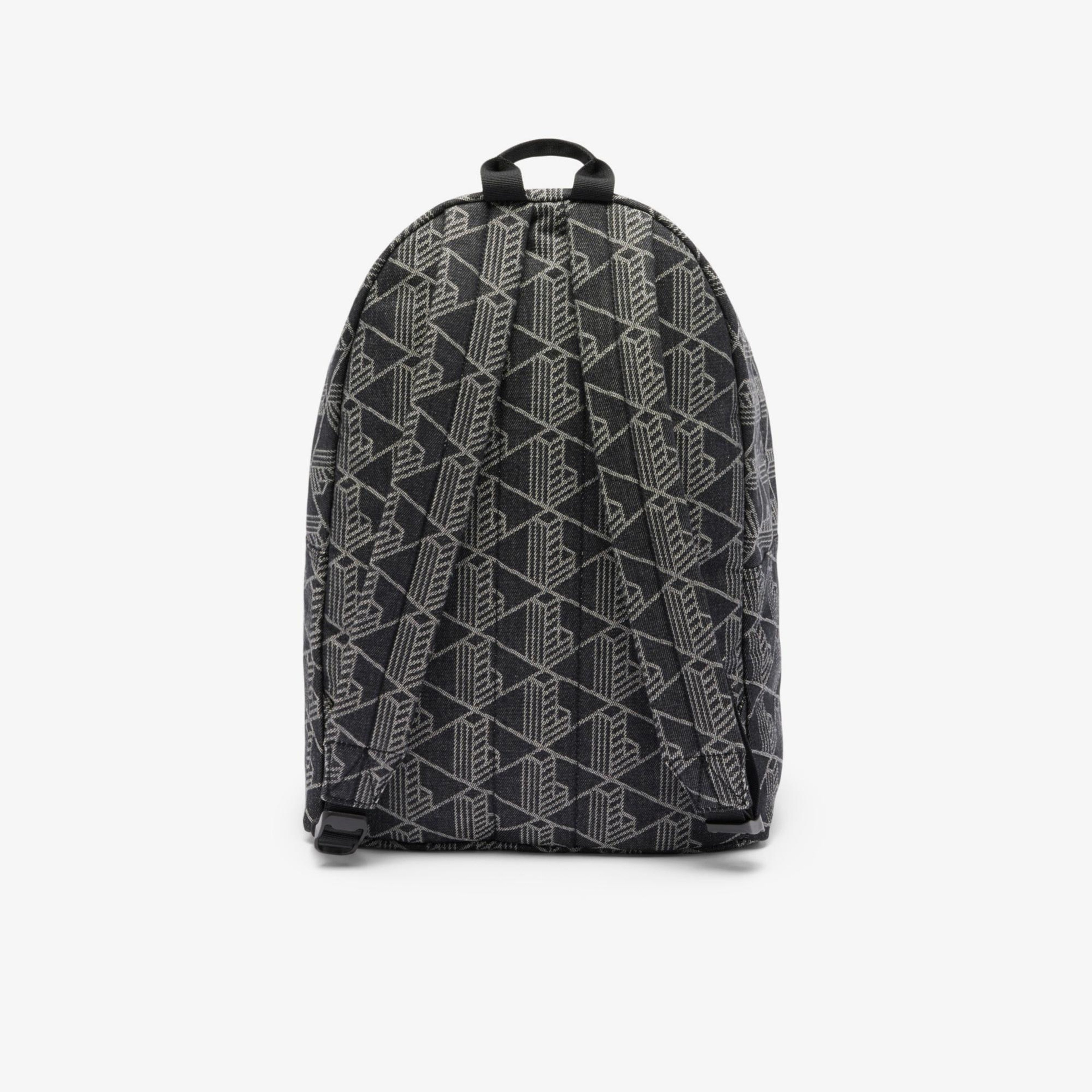 Lacoste Neocroc Unisex Monogram Siyah Sırt Çantası