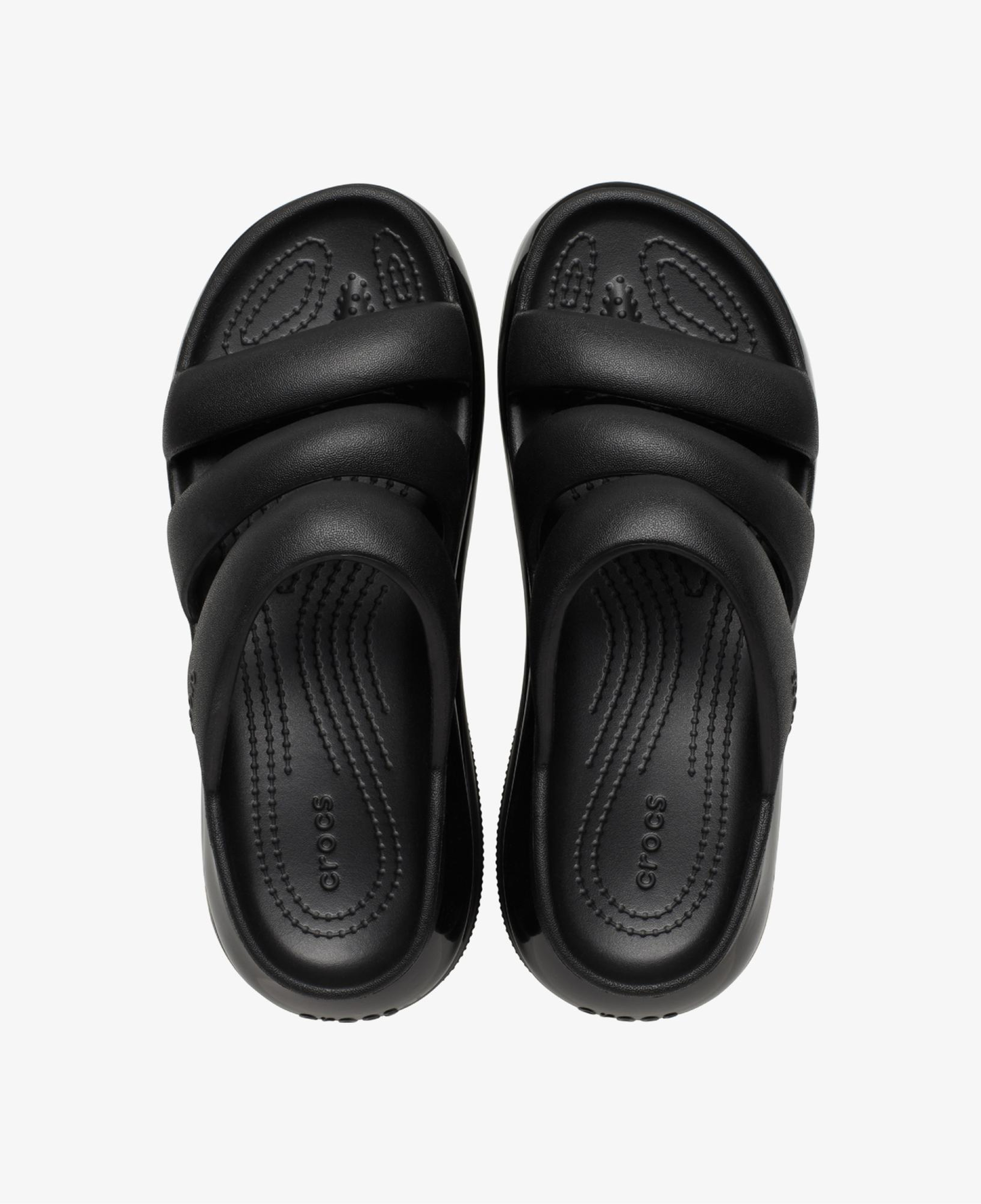 Crocs Mega Crush Triple Strap Kadın Siyah Terlik