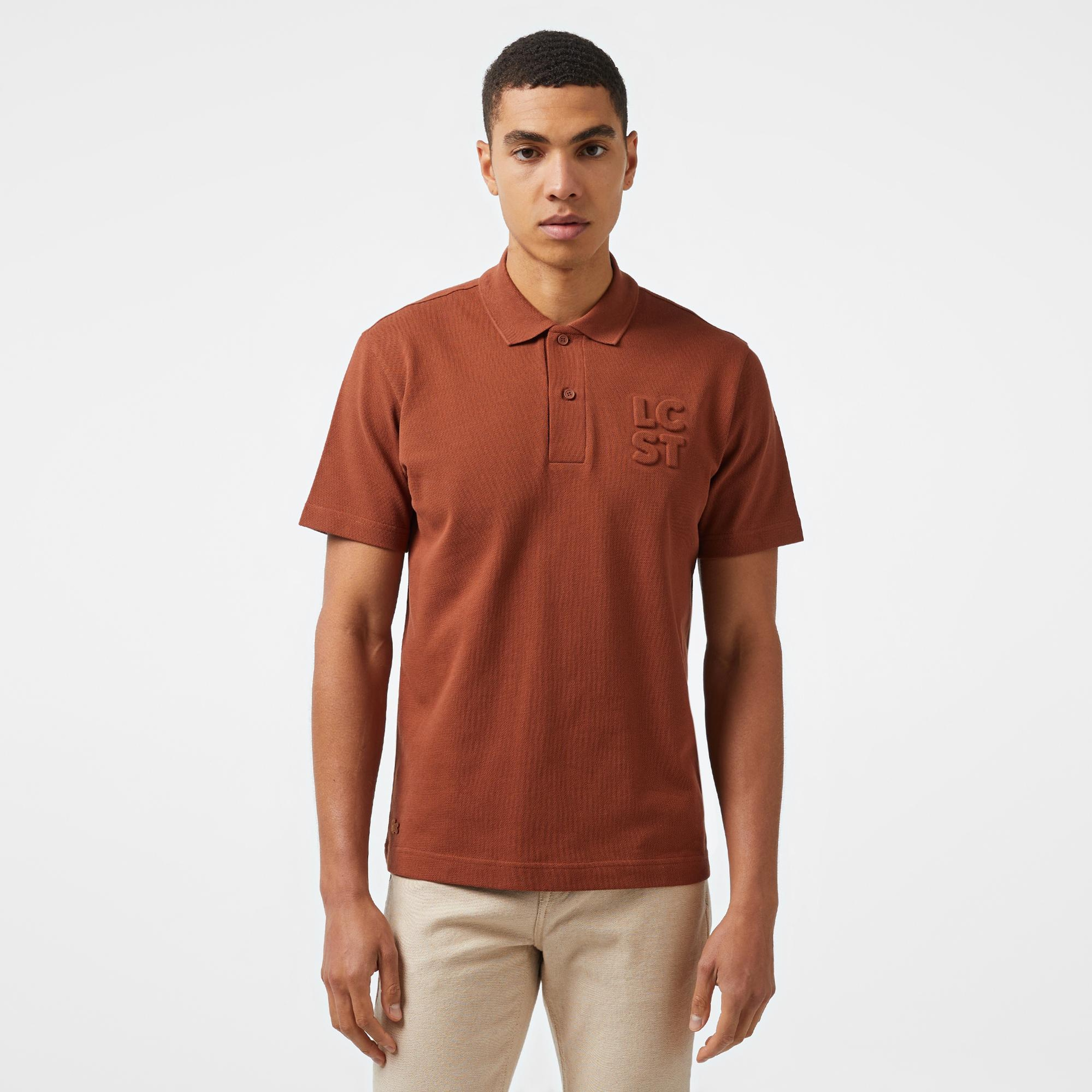Lacoste Erkek Relaxed Fit Turuncu Polo