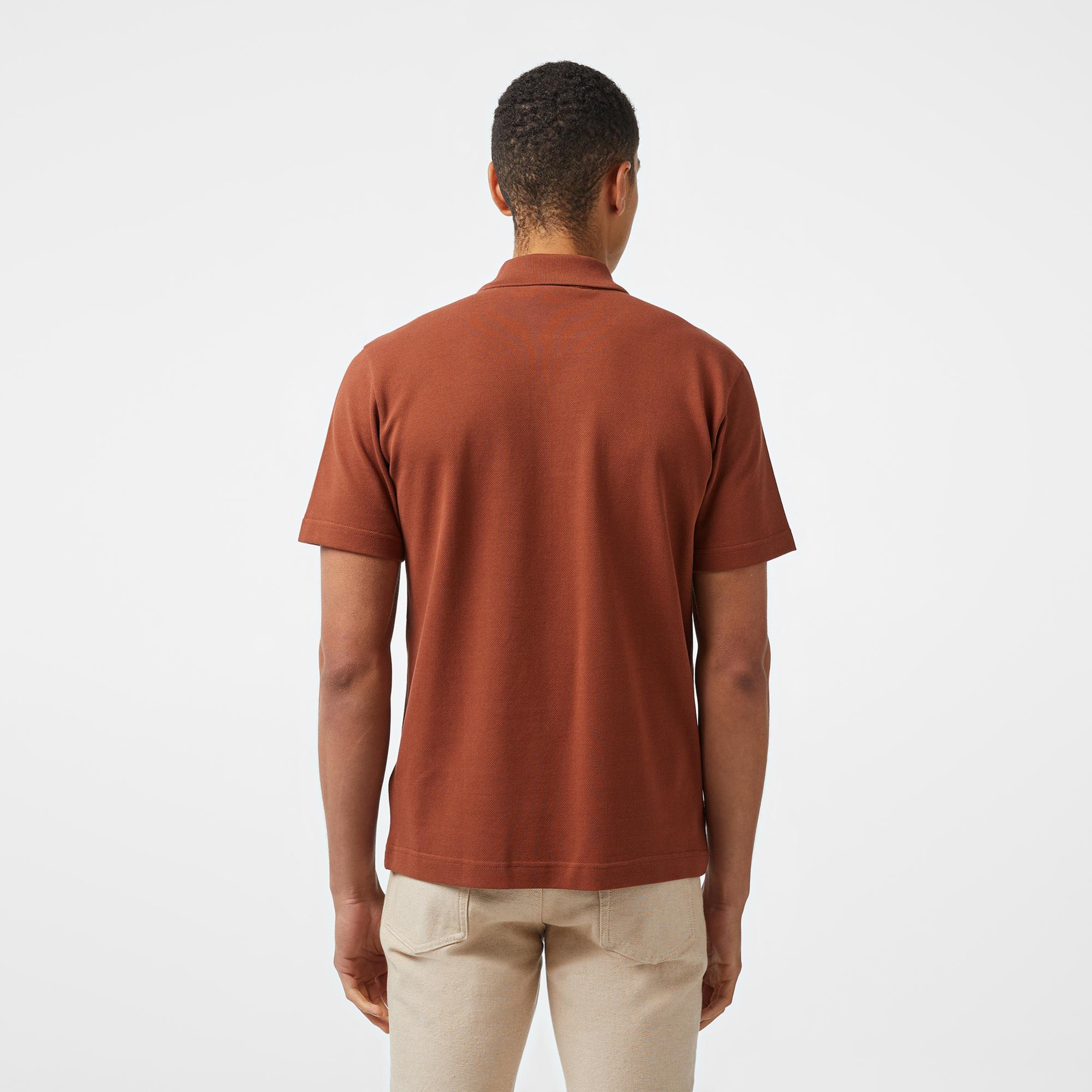 Lacoste Erkek Relaxed Fit Turuncu Polo