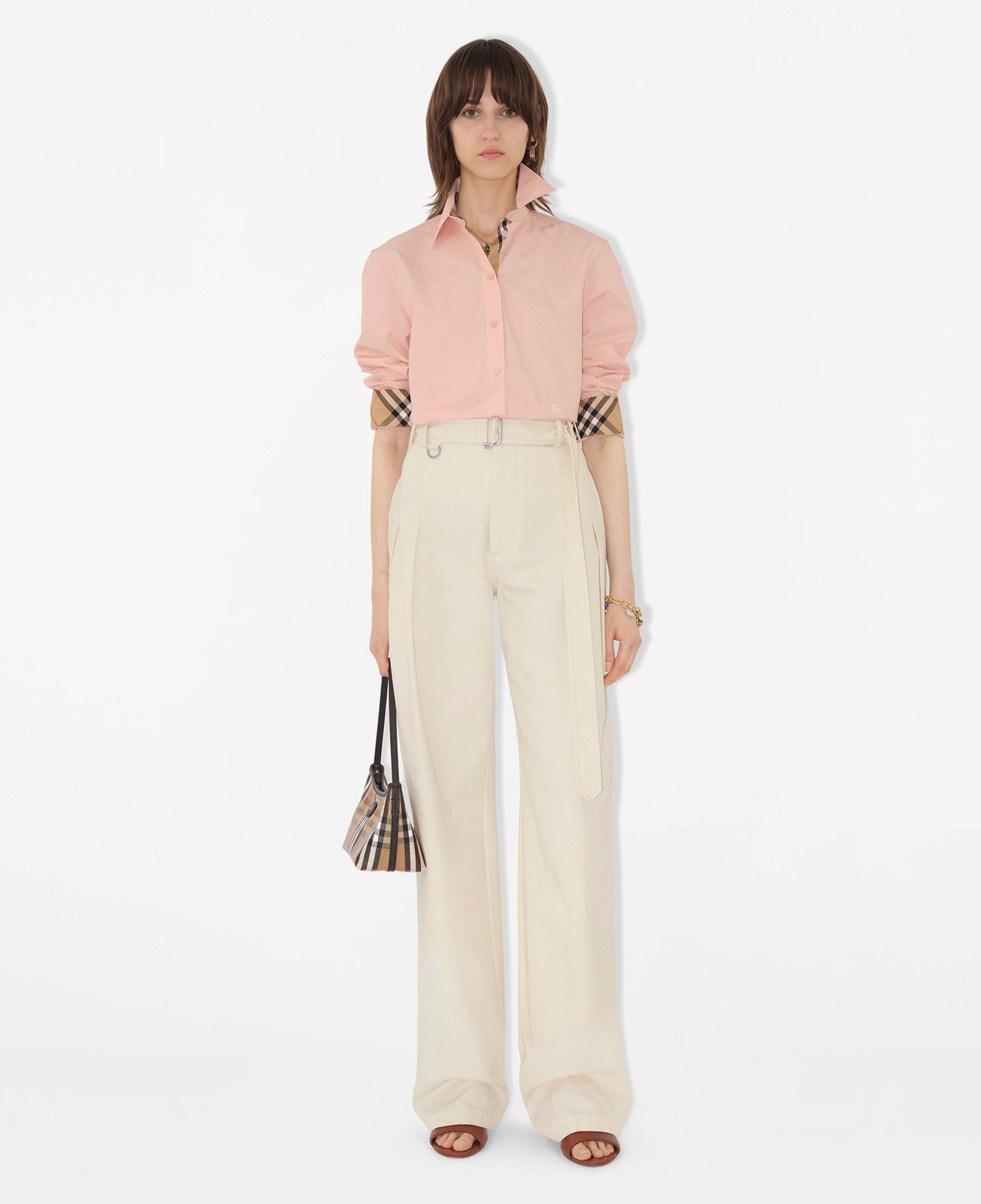 Burberry Kadın Pembe Gömlek