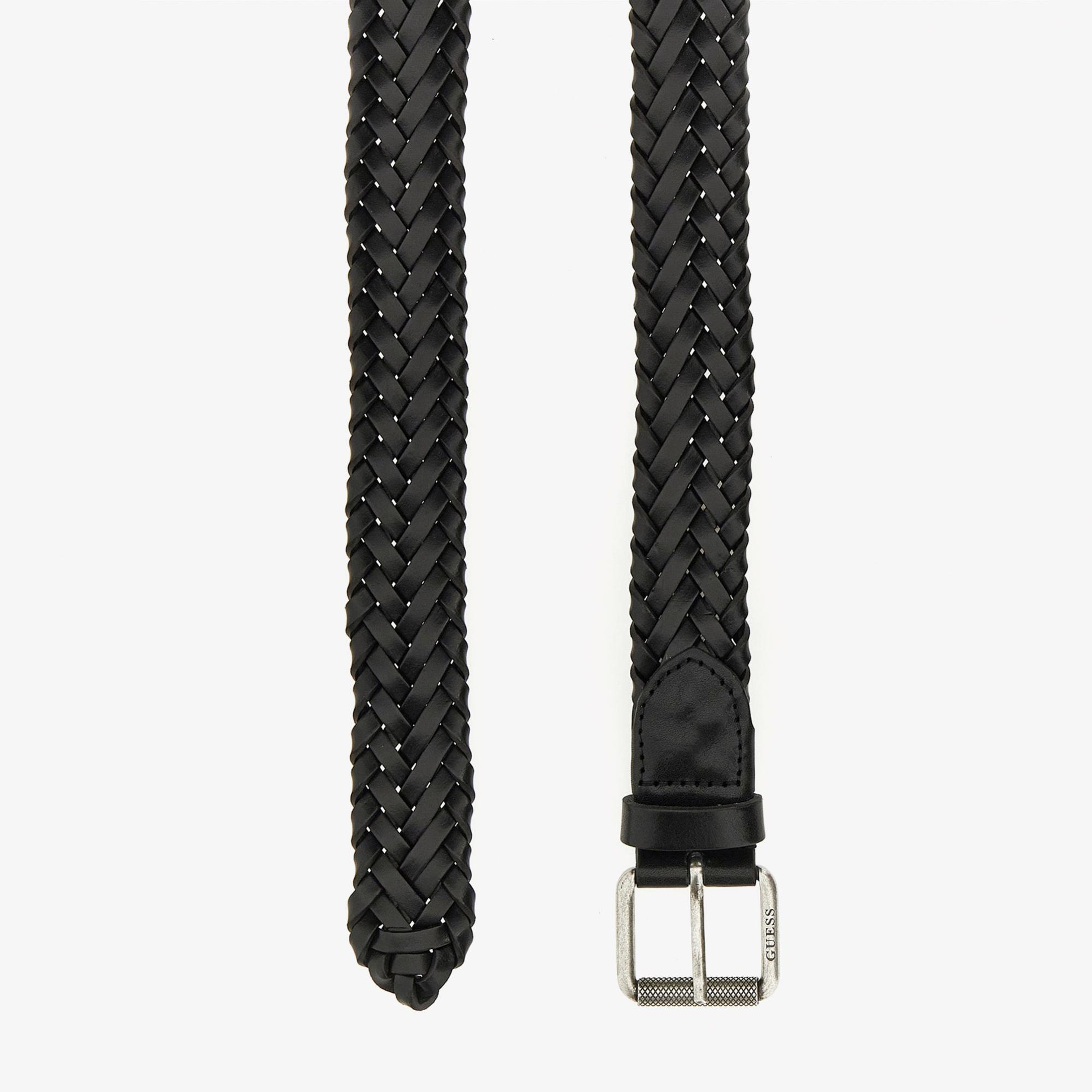 Guess Aveiro Erkek Siyah Kemer