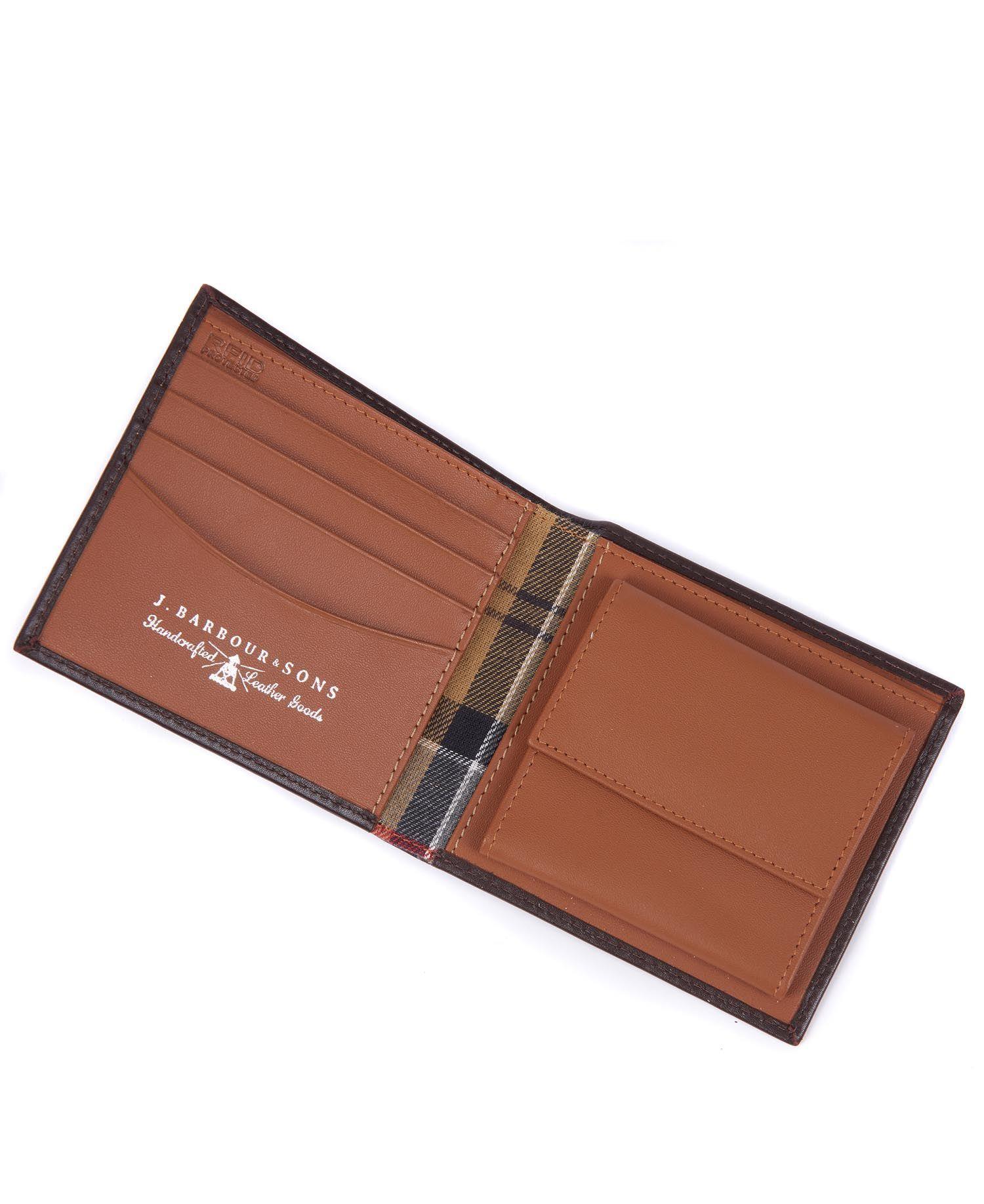 Barbour Elvington Billfold Coin Deri Cüzdan