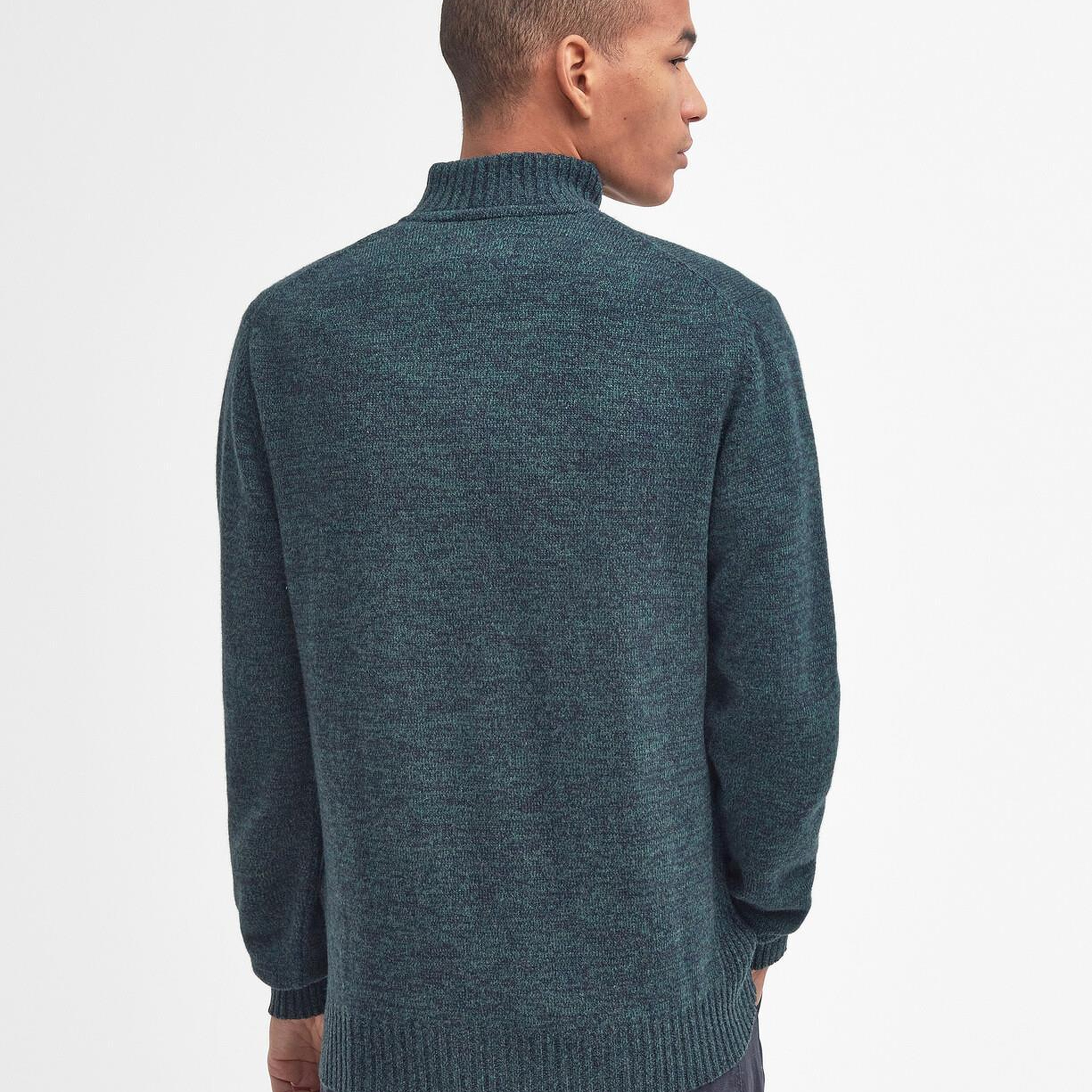 Barbour Essential Lambswool Half Zip Kazak