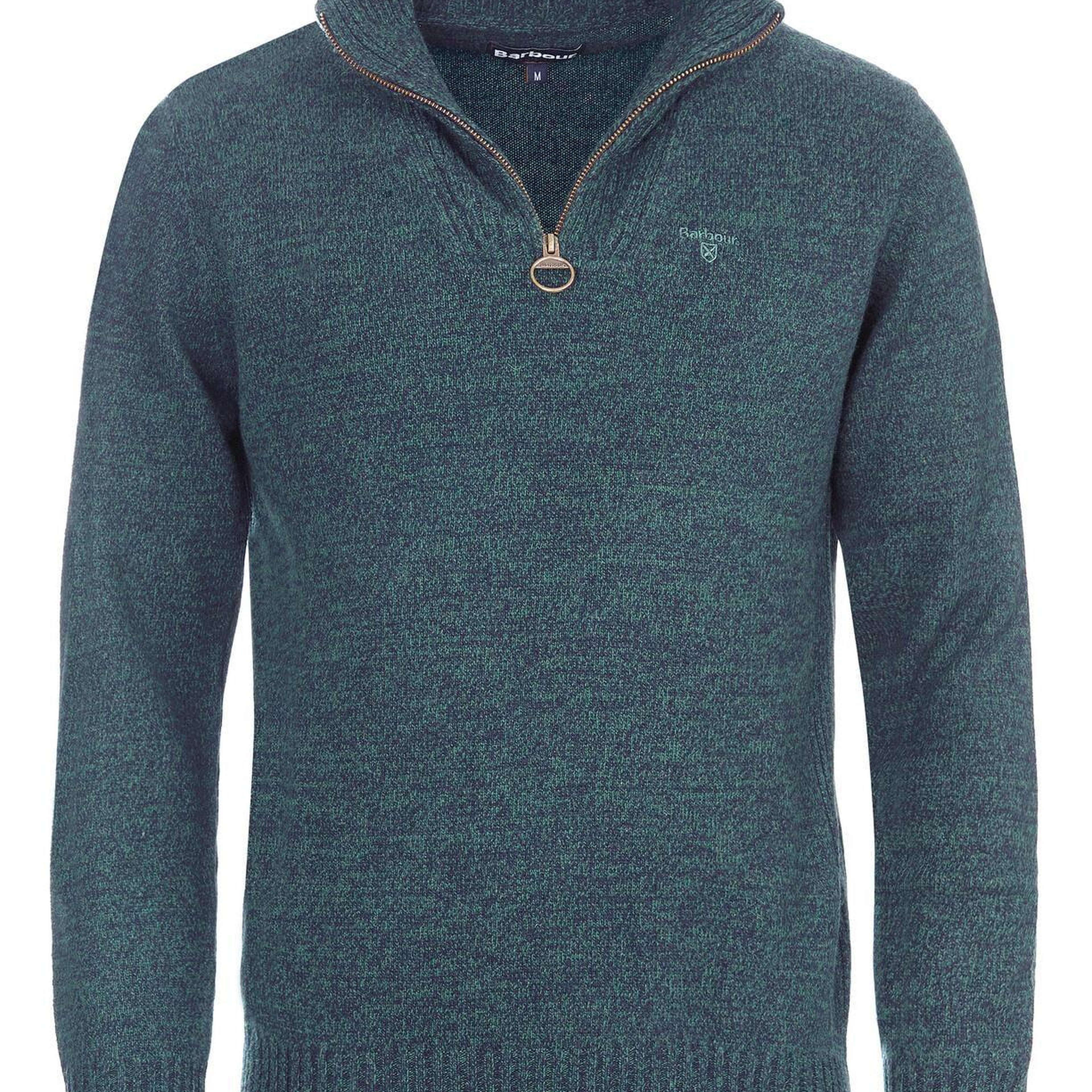 Barbour Essential Lambswool Half Zip Kazak