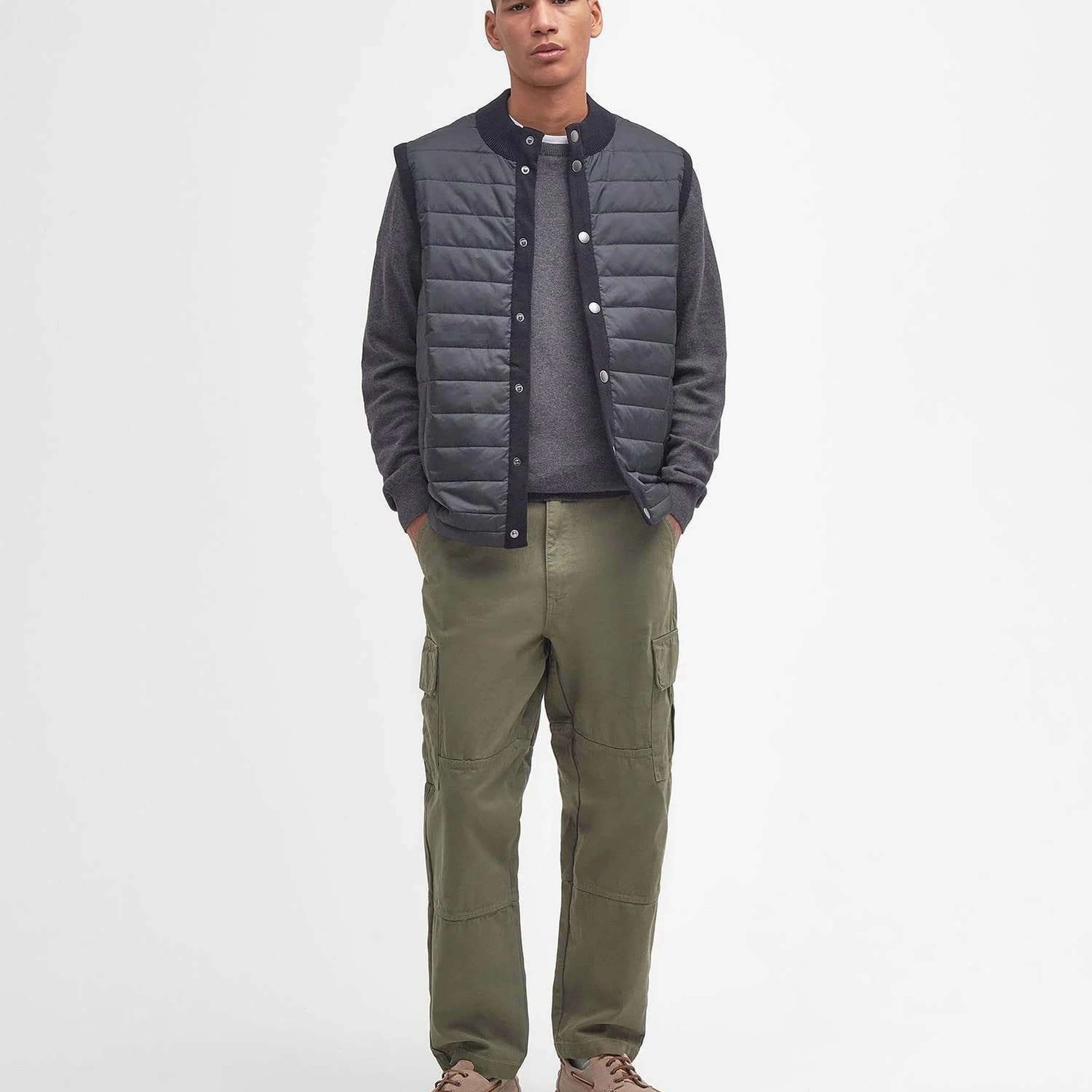 Barbour Essential Zip Kapitoneli Yelek