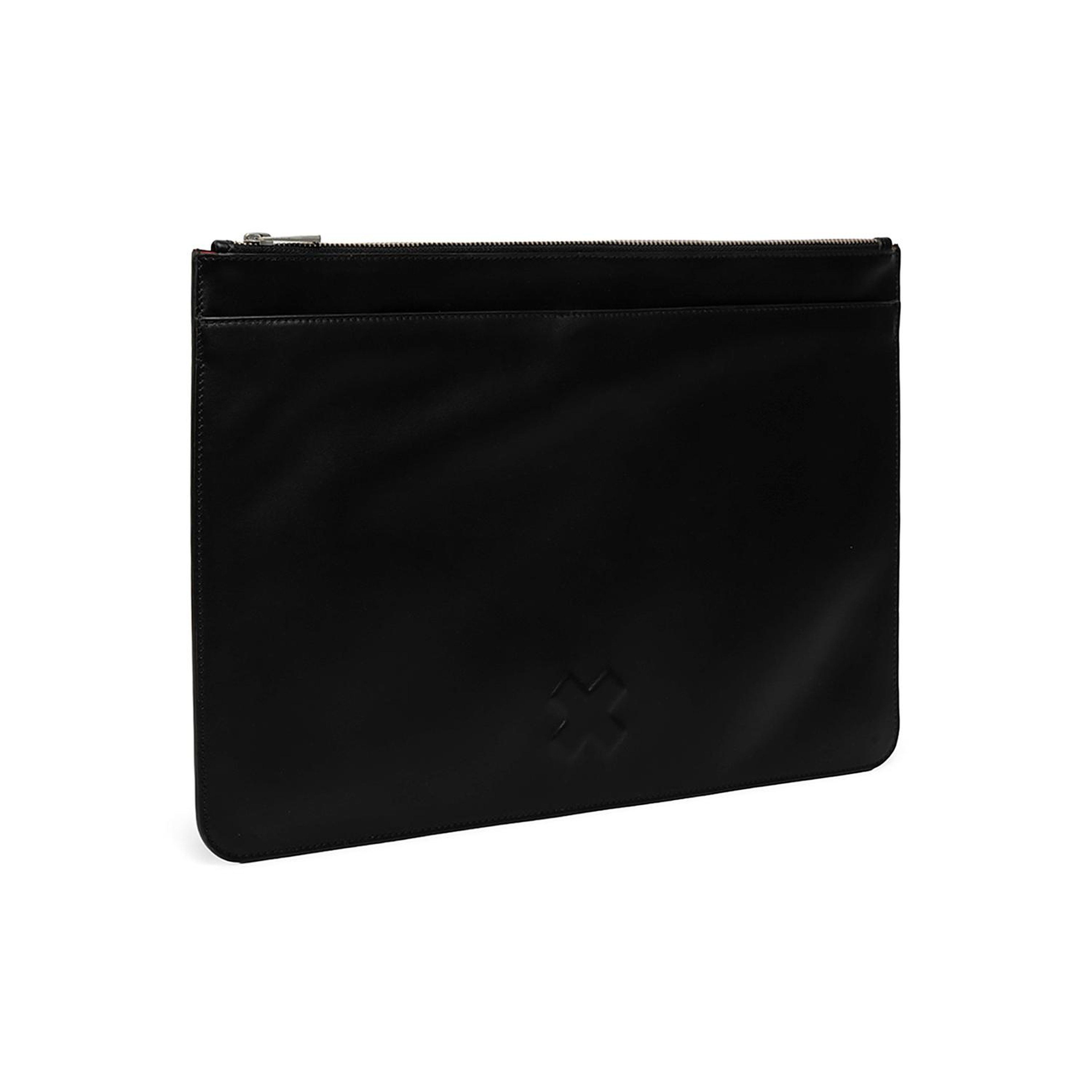 KeinxDesa Siyah Deri Laptop Çantası