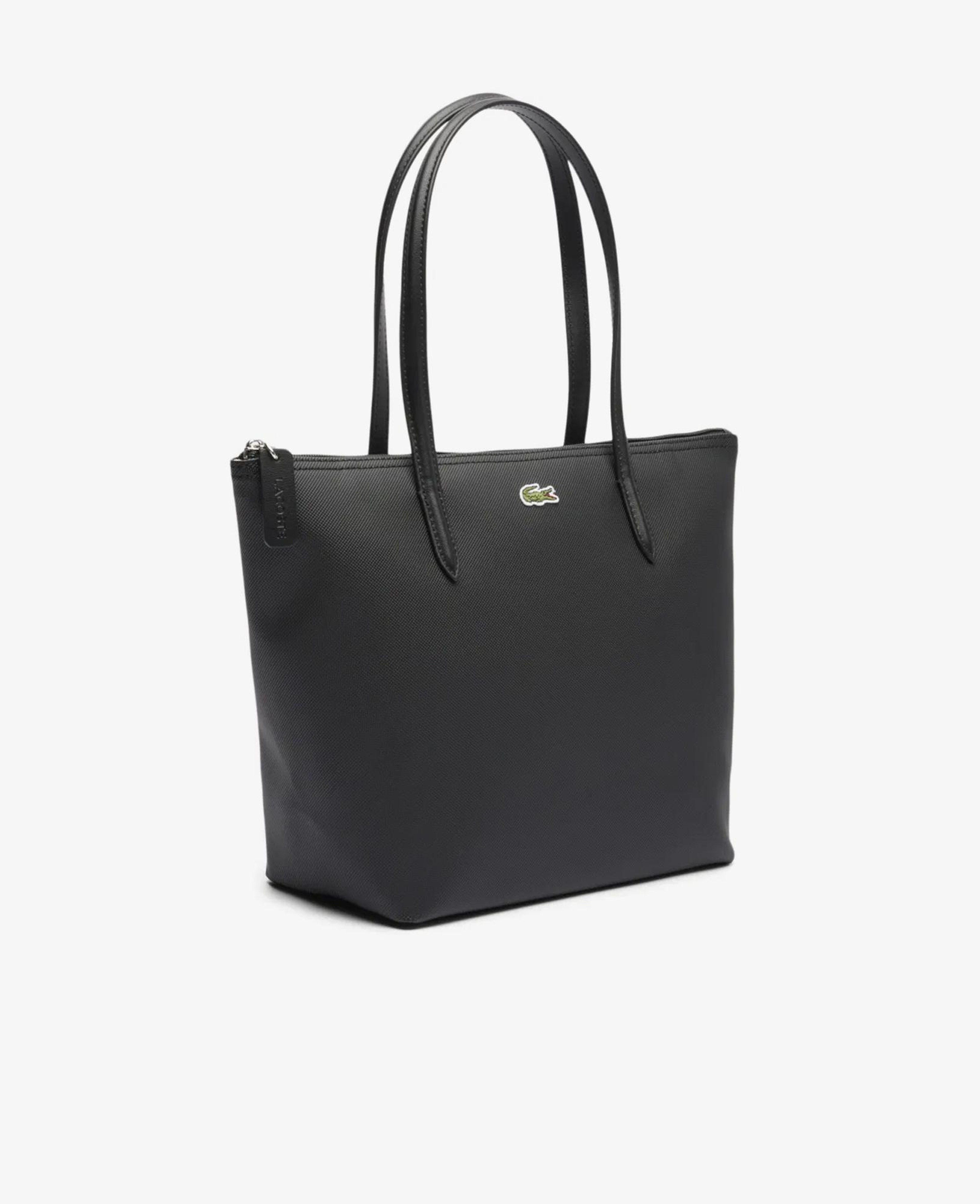 Lacoste Small L.12.12 Kadın Siyah Omuz Çantası