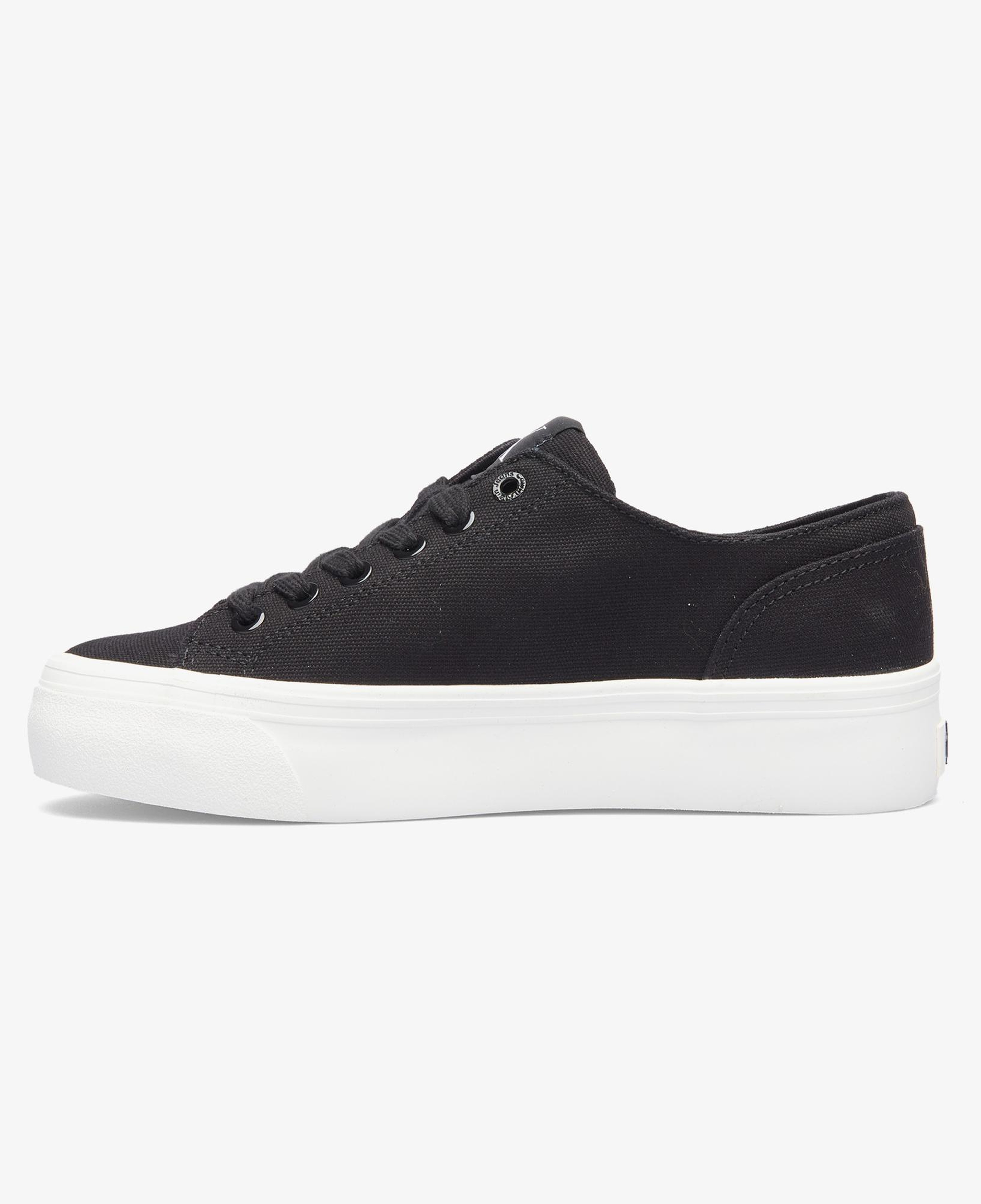Calvin Klein Flatform Low Kadın Siyah Sneaker