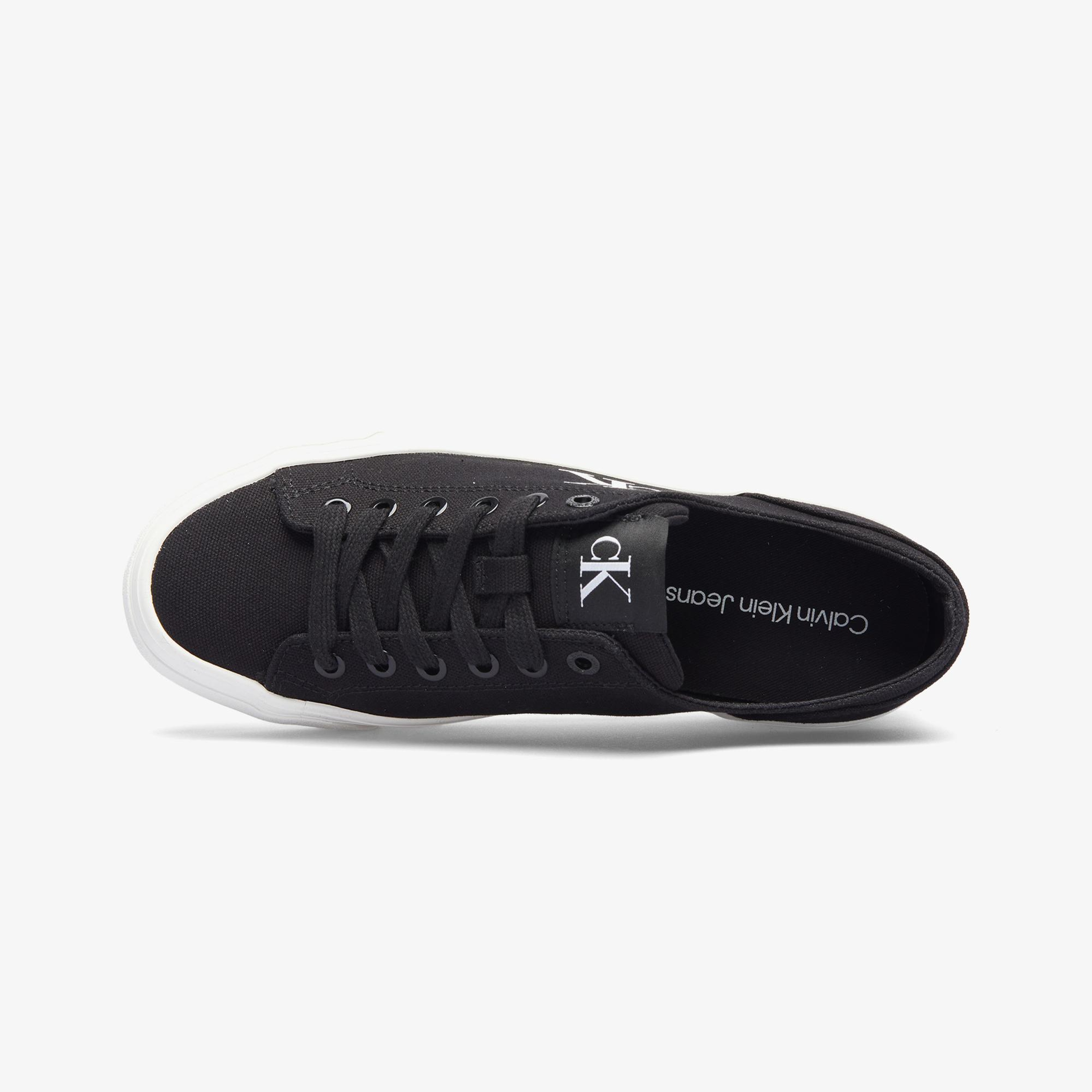 Calvin Klein Flatform Low Kadın Siyah Sneaker