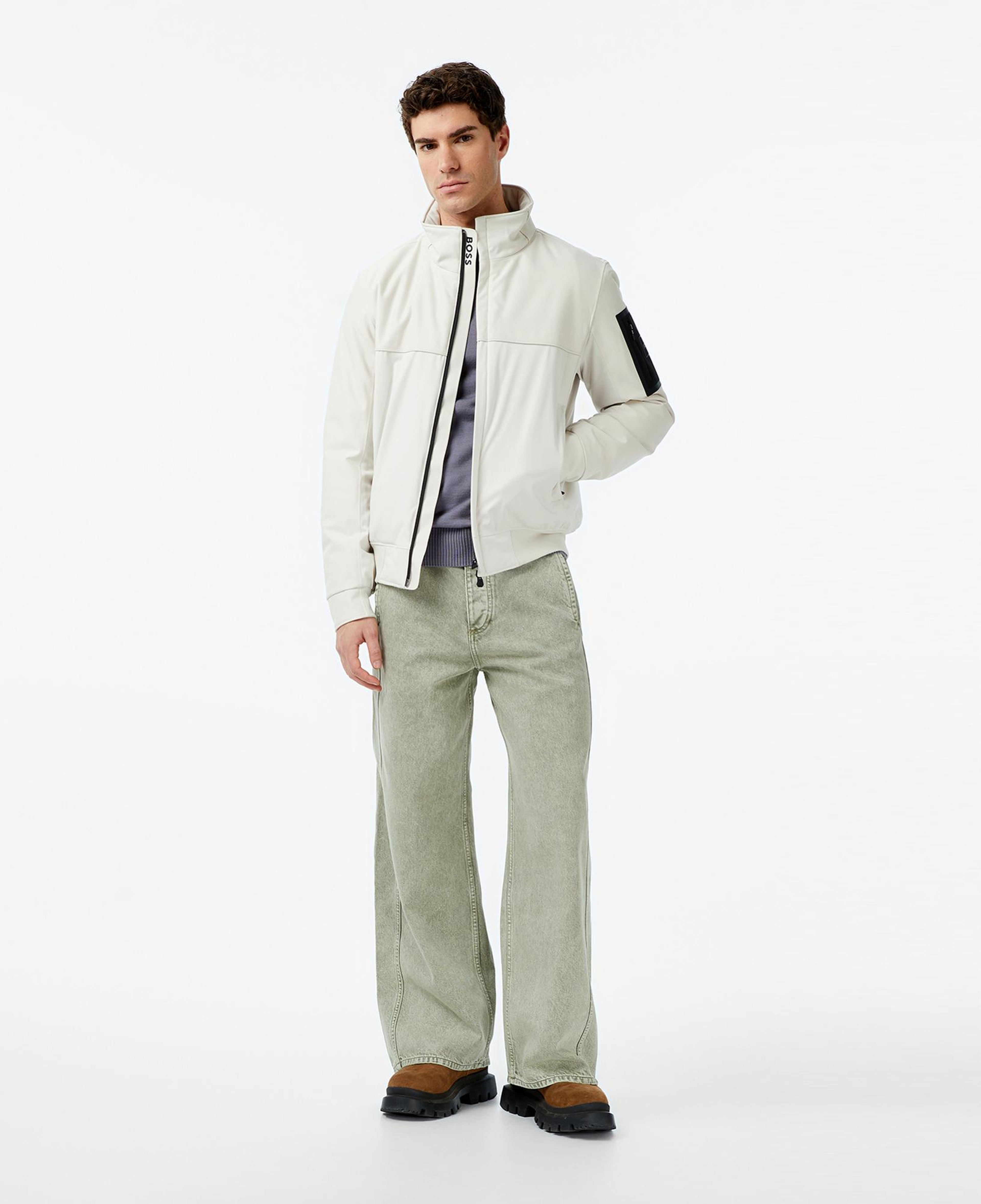 Boss League Jadon Erkek Beyaz Mont