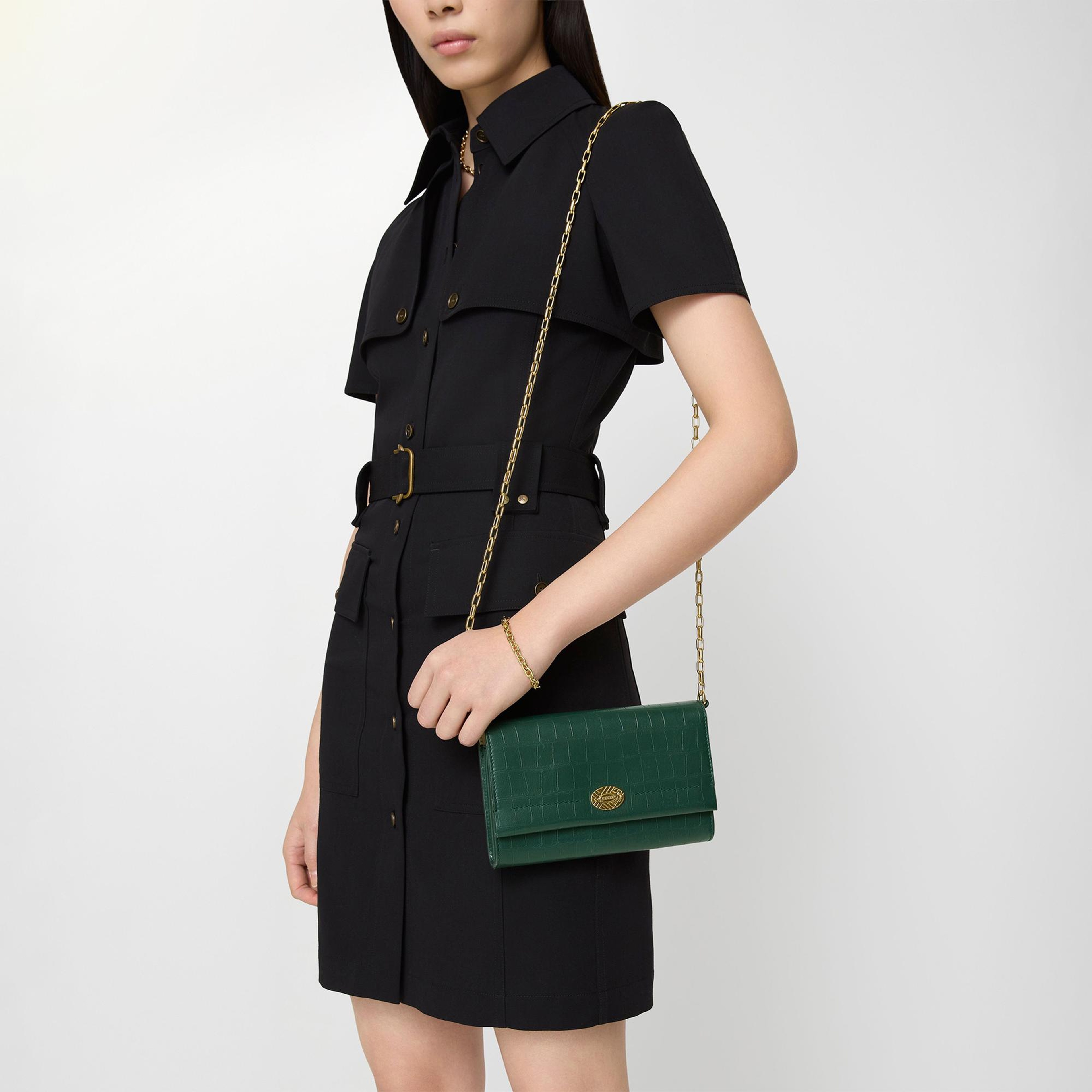 Burberry Cotswolds Kadın Yeşil Omuz Çantası