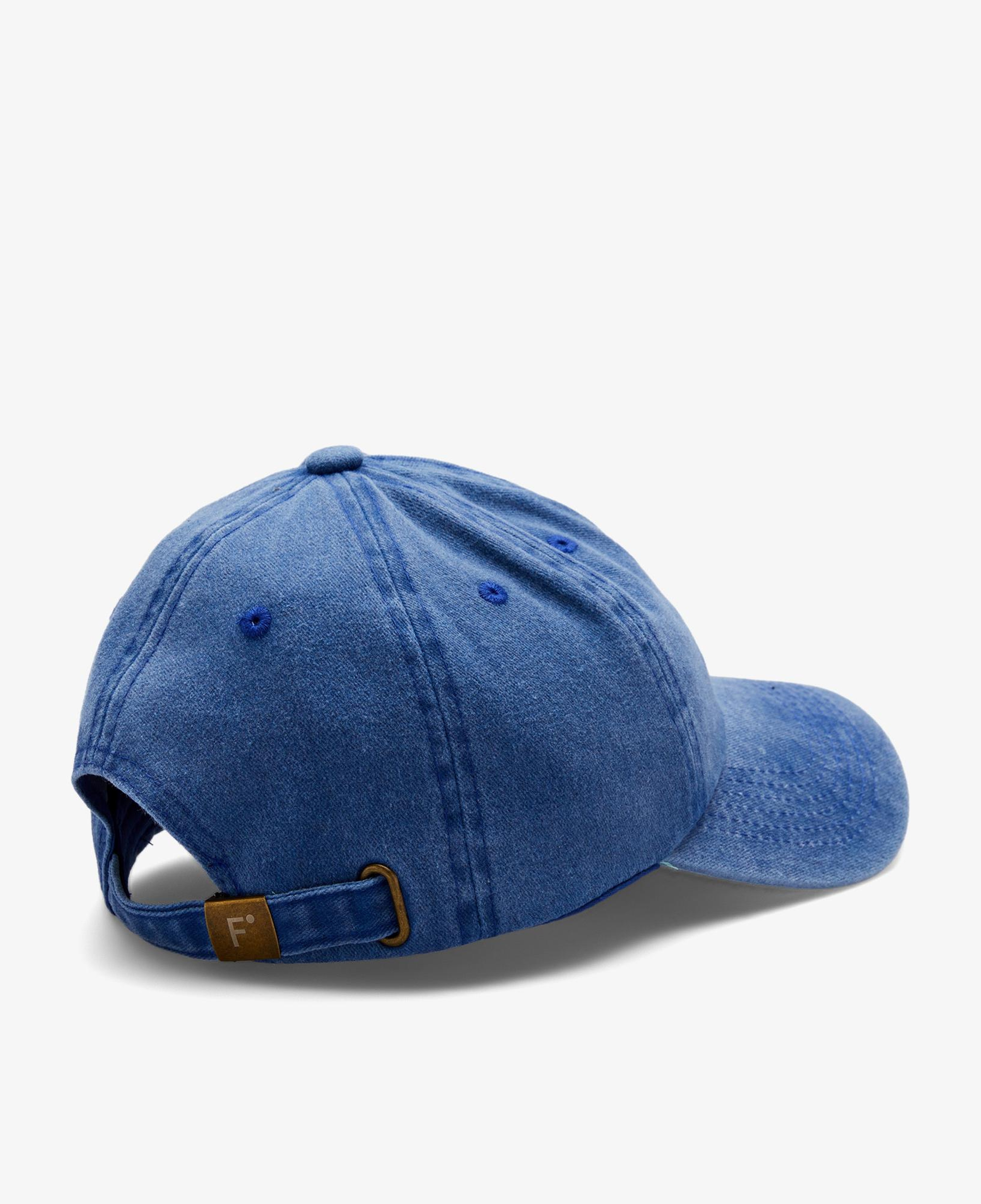 FashFed Yıkamalı Unisex Mavi Şapka