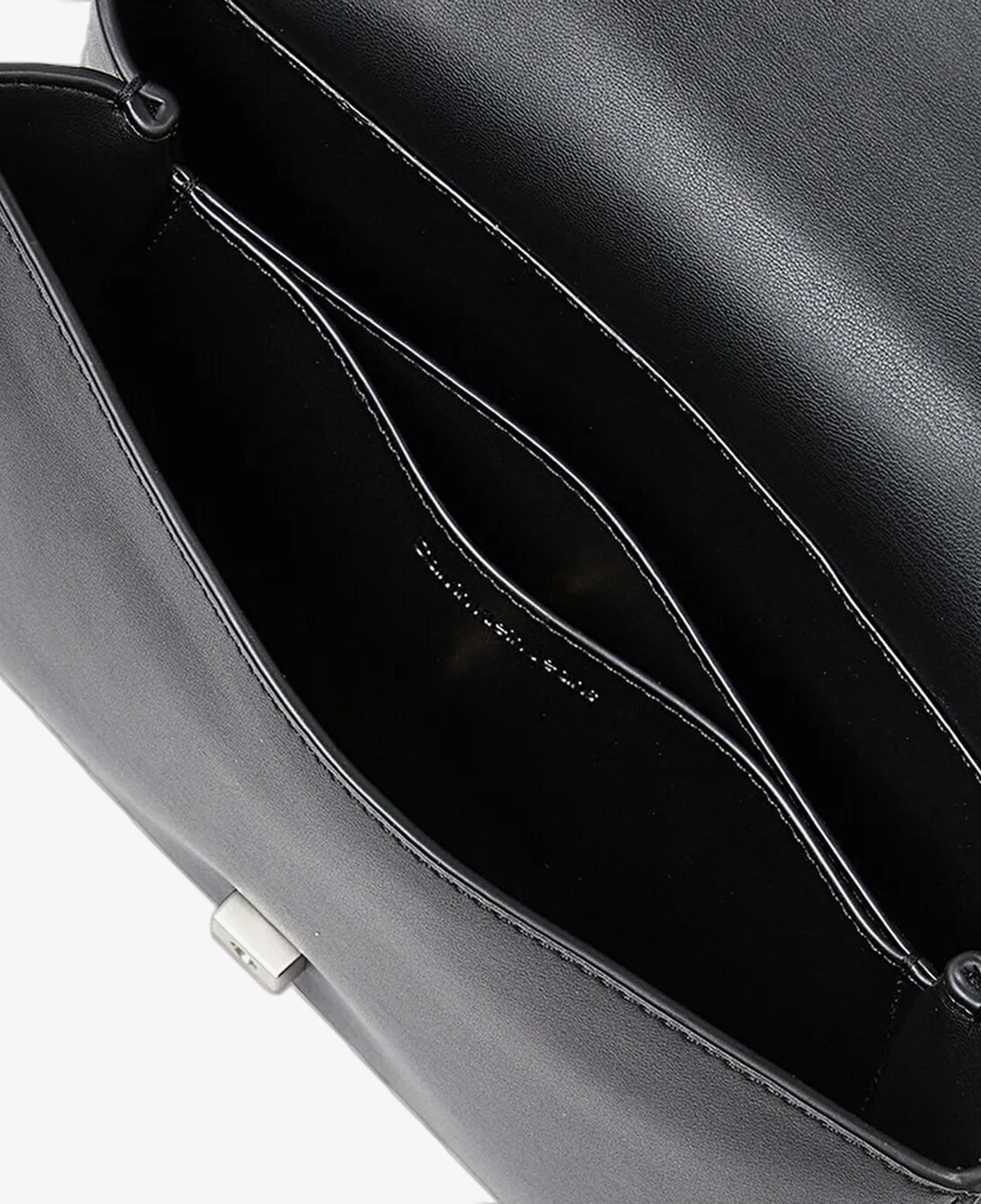 Calvin Klein Sculpted Flap Kadın Siyah Omuz Çantası